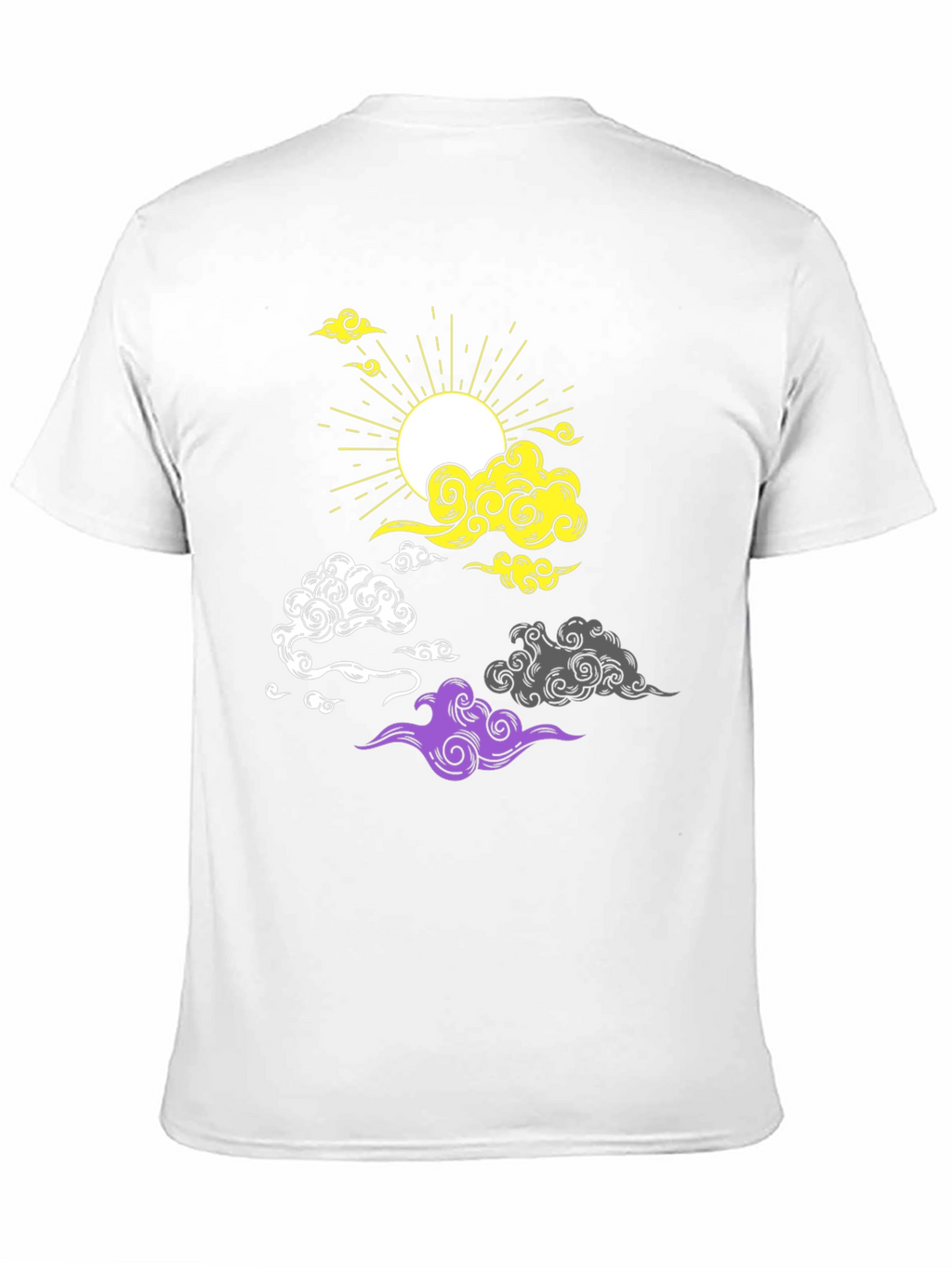 Nonbinary Pride Cloud T-Shirt