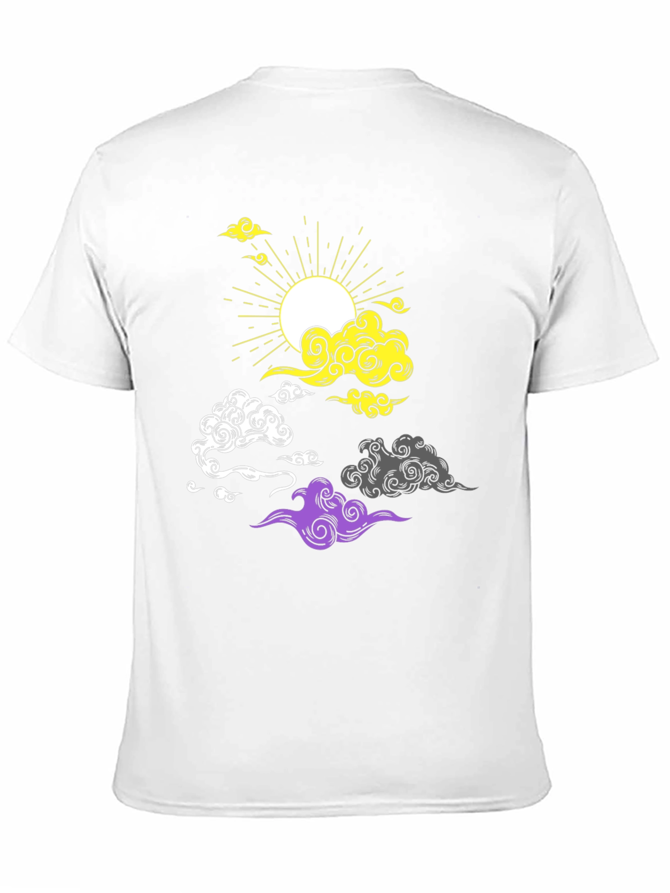 Nonbinary Pride Cloud T-Shirt