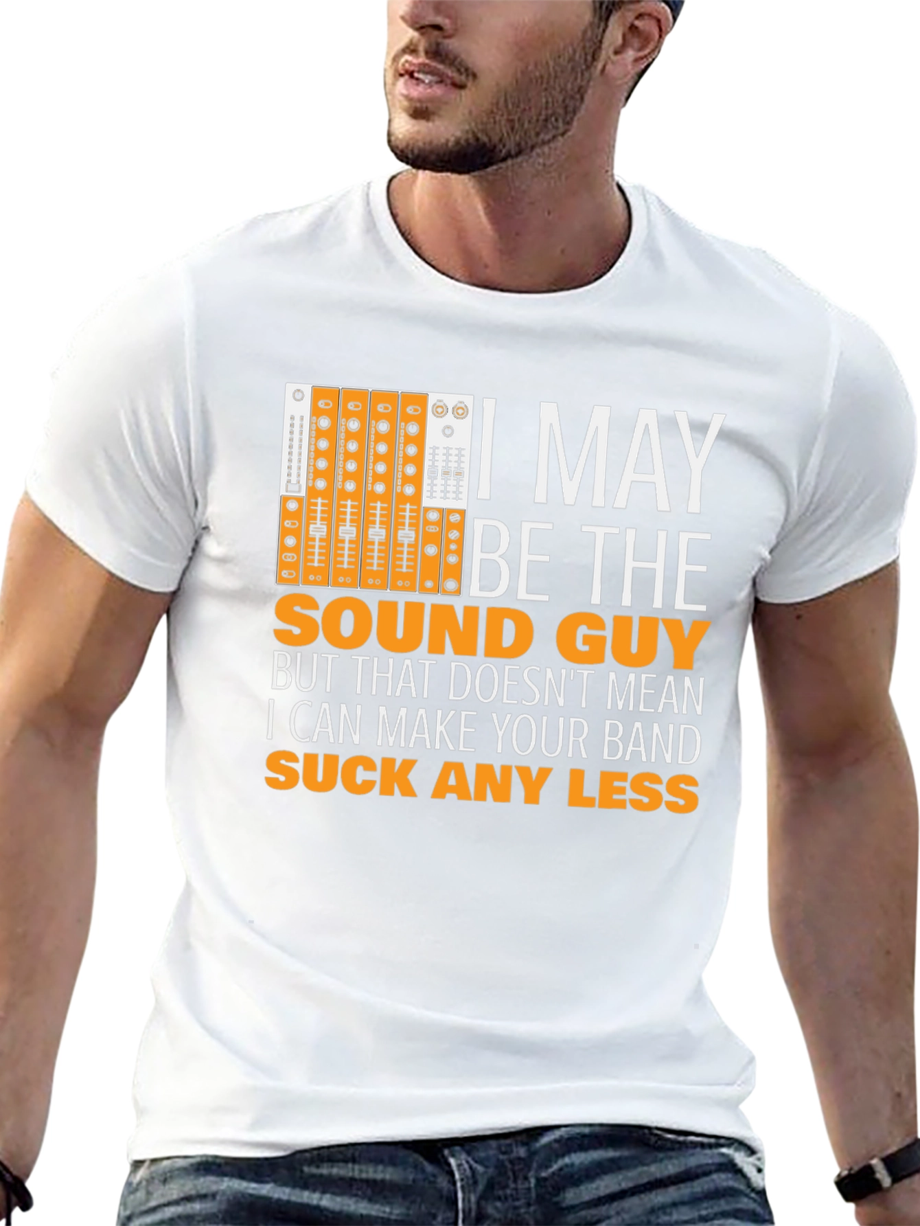Sound Guy T-Shirt - Audio Engineer Mixer Graphic Tee