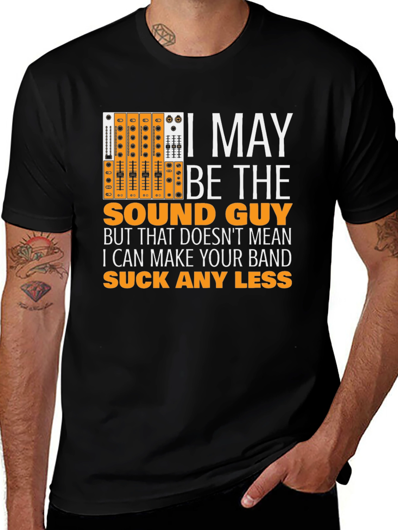 Sound Guy T-Shirt - Audio Engineer Mixer Graphic Tee