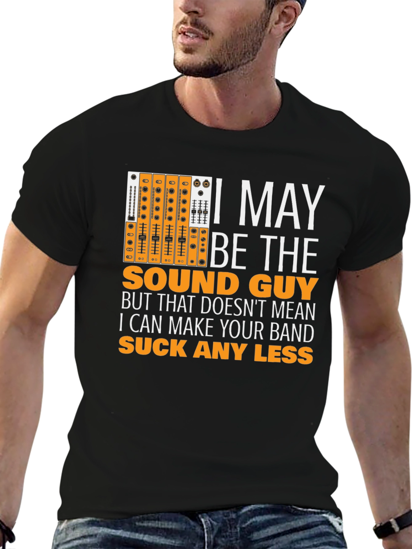 Sound Guy T-Shirt - Audio Engineer Mixer Graphic Tee