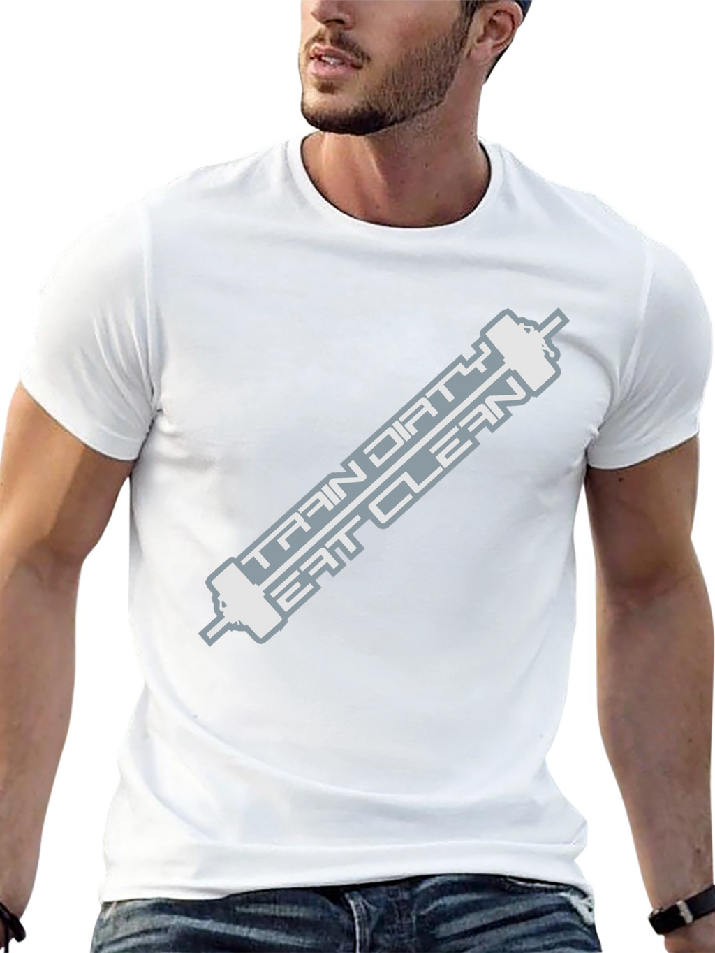 Train Dirty Eat Clean Graphic Tee