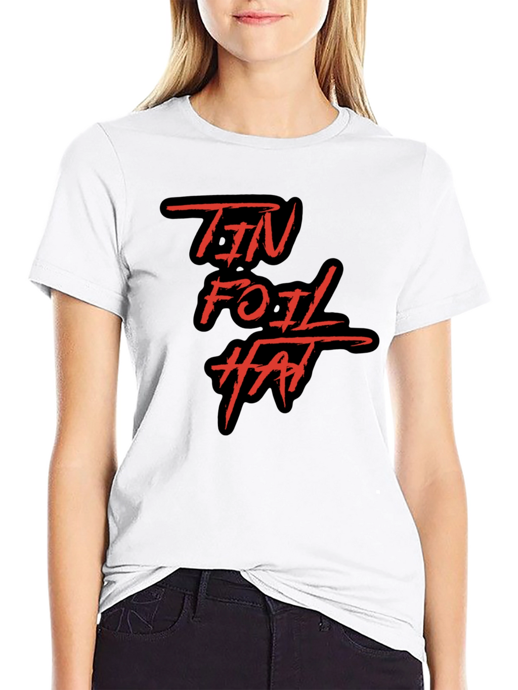 Tin Foil Hat Graphic T-Shirt