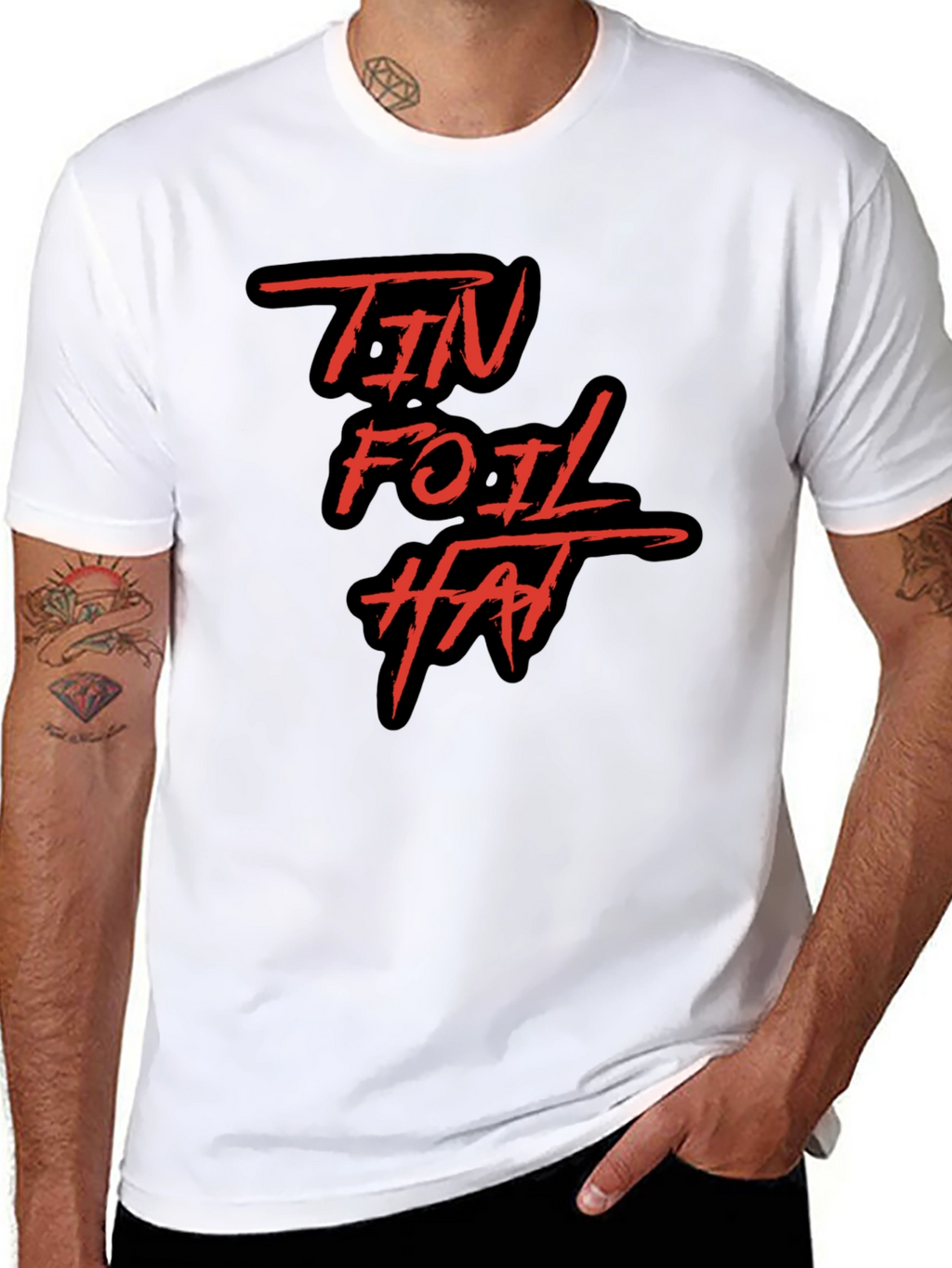 Tin Foil Hat Graphic T-Shirt