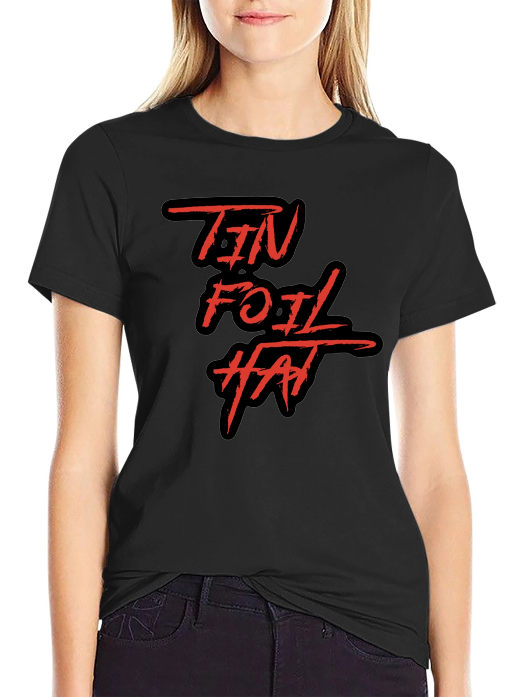 Tin Foil Hat Graphic T-Shirt