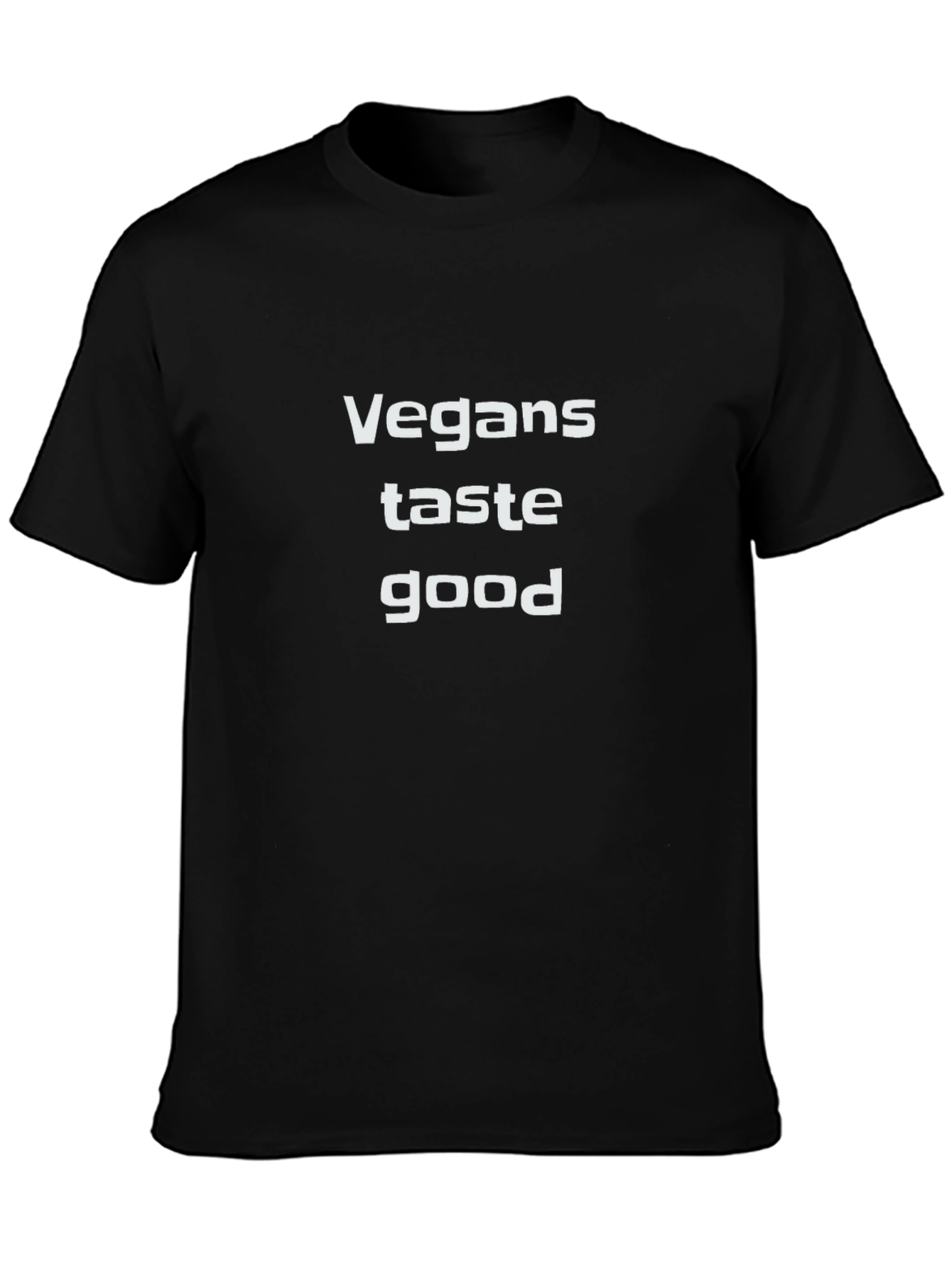 Vegans Taste Good Black T-Shirt