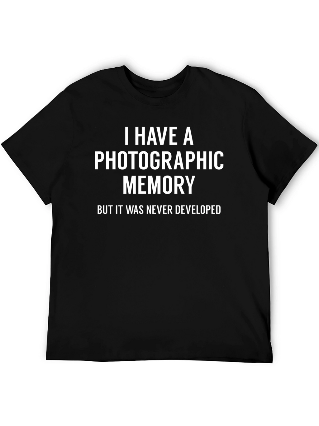 Photographic Memory Novelty Graphic T-Shirt