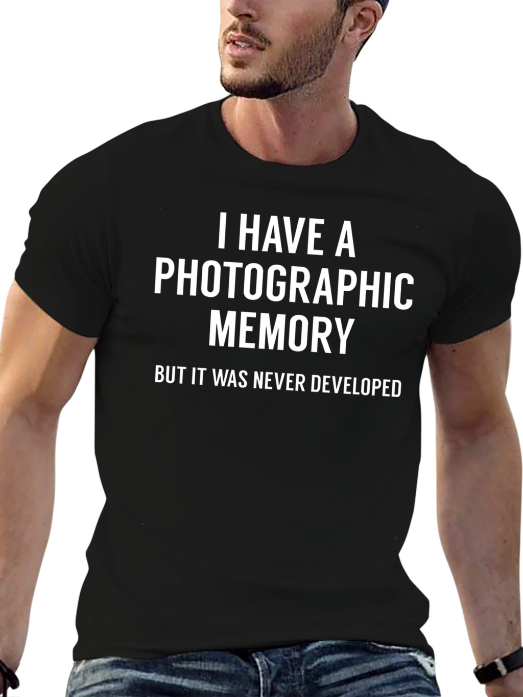 Photographic Memory Novelty Graphic T-Shirt