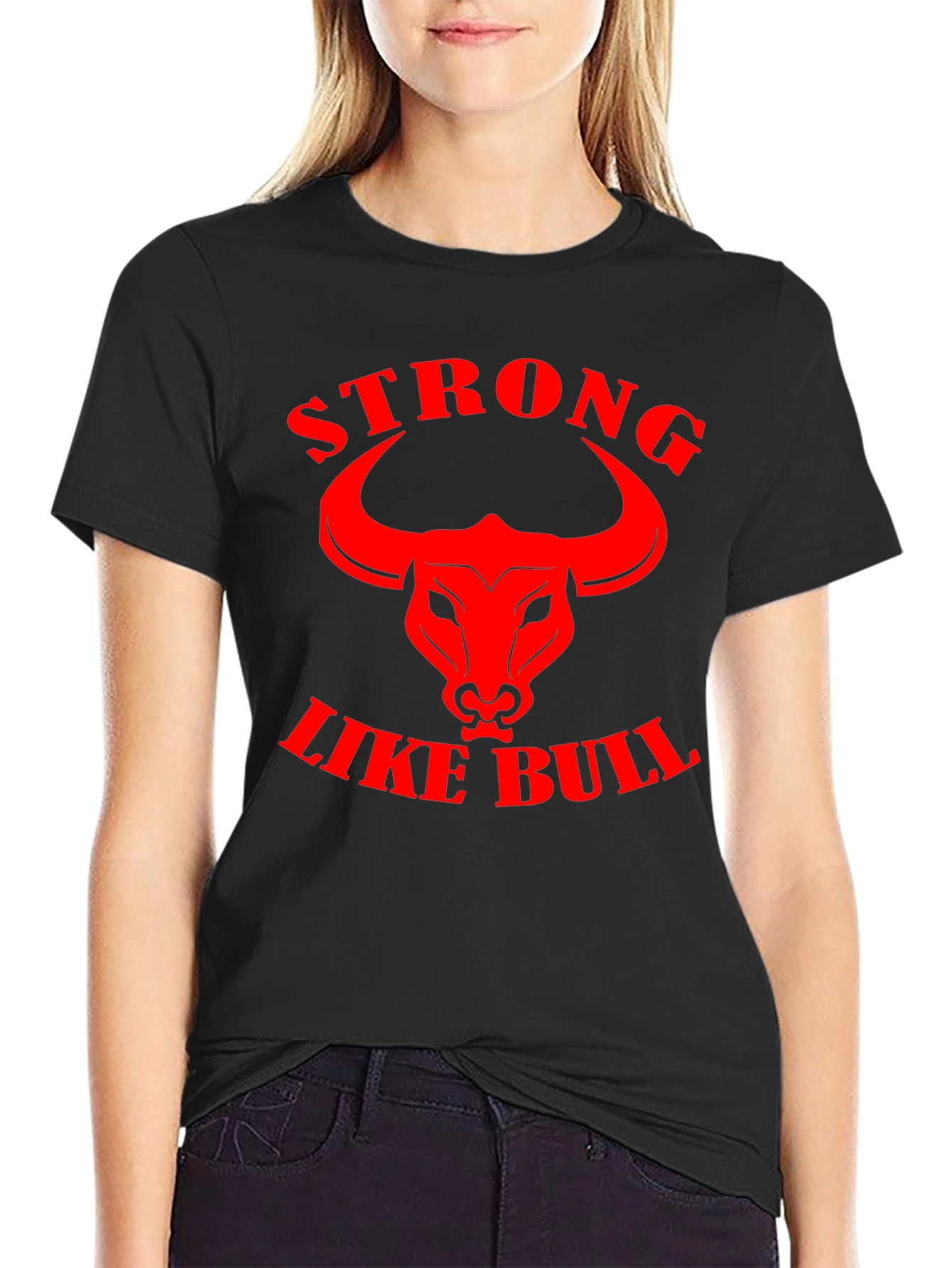 Strong Like Bull Graphic Tee