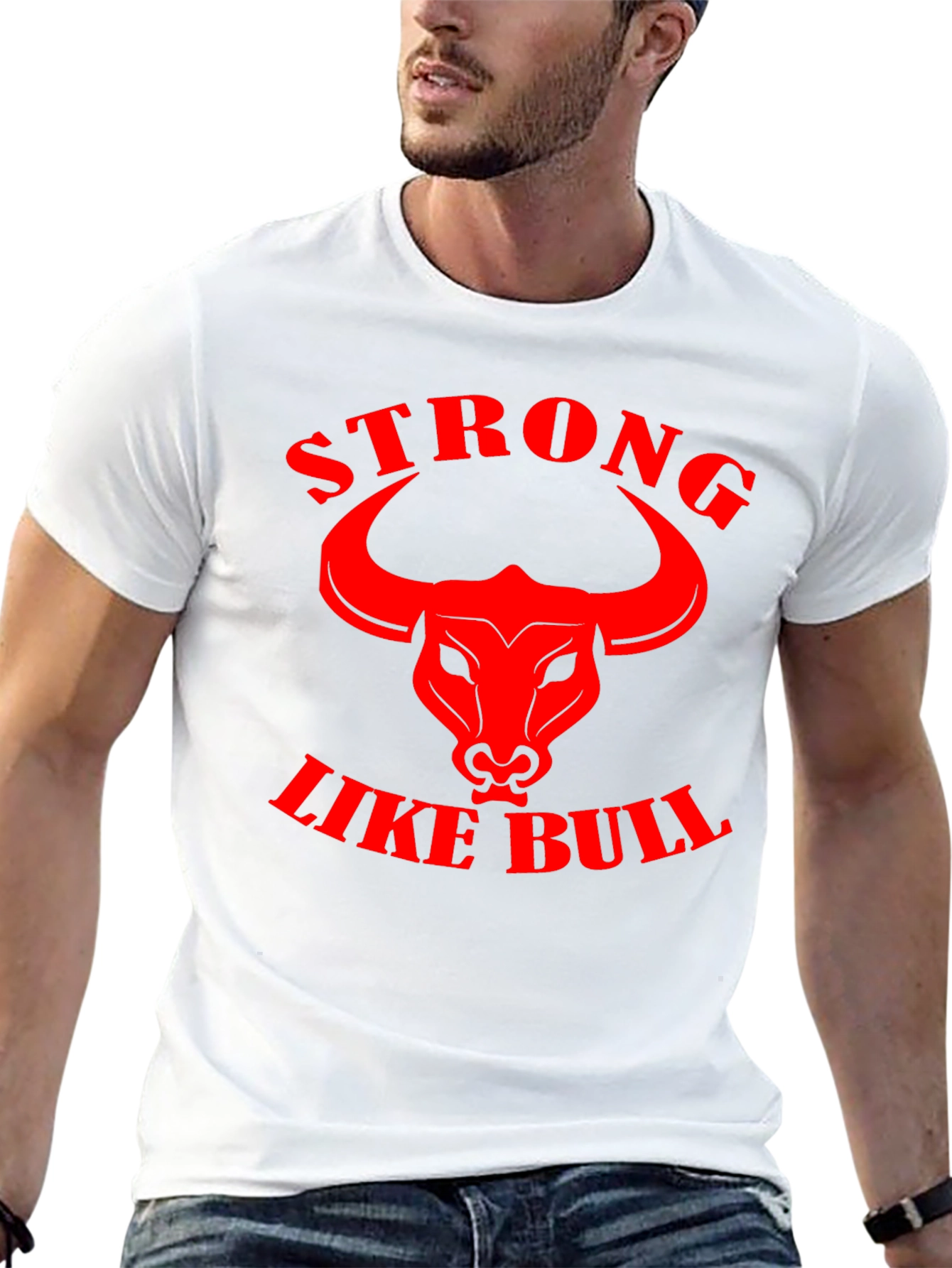 Strong Like Bull Graphic Tee
