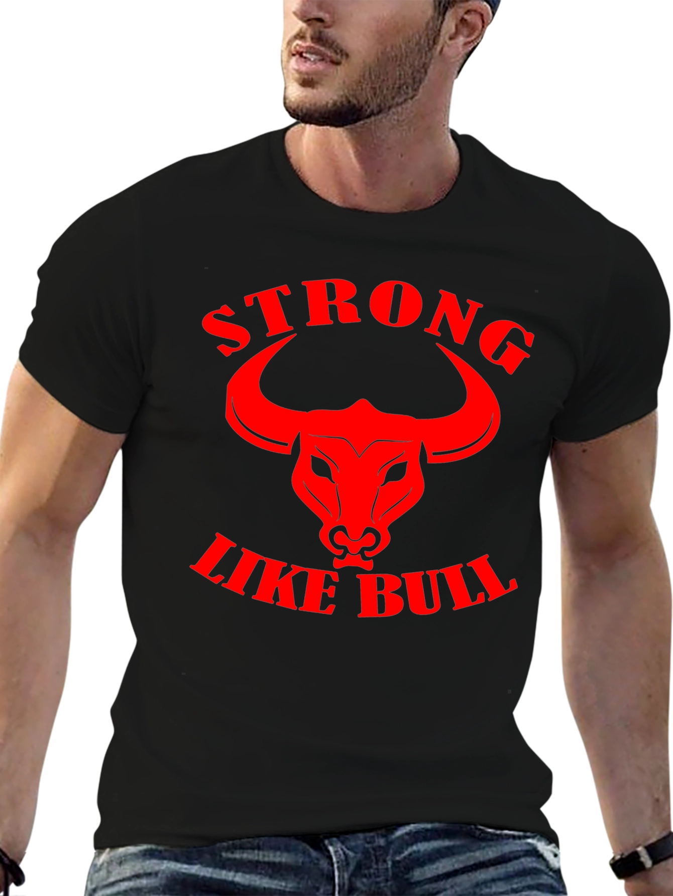 Strong Like Bull Graphic Tee