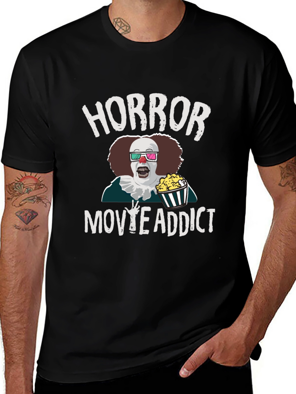Horror Movie Addict T-Shirt