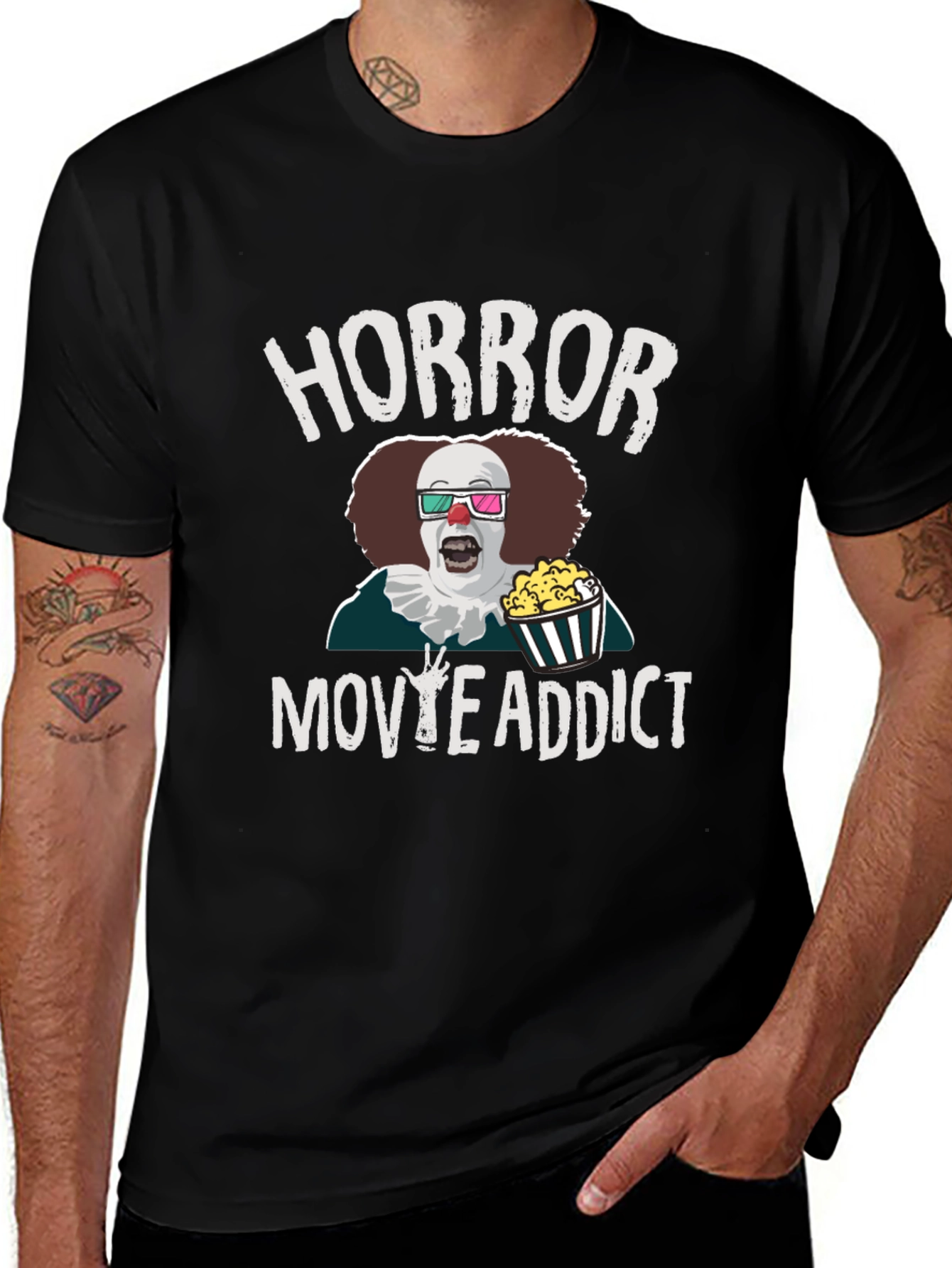 Horror Movie Addict T-Shirt