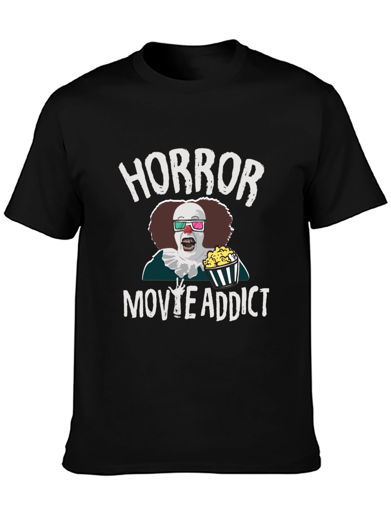 Horror Movie Addict T-Shirt