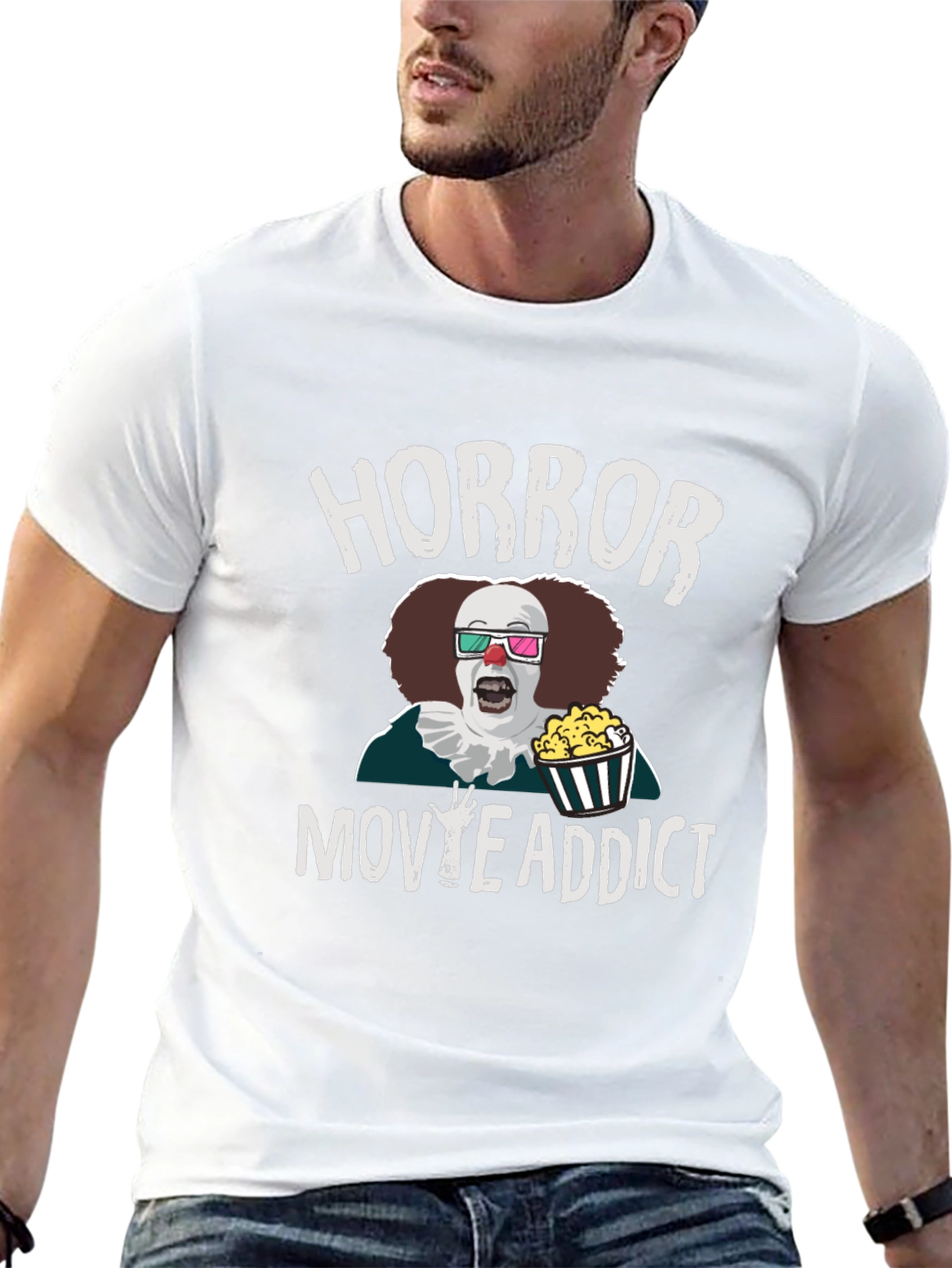Horror Movie Addict T-Shirt