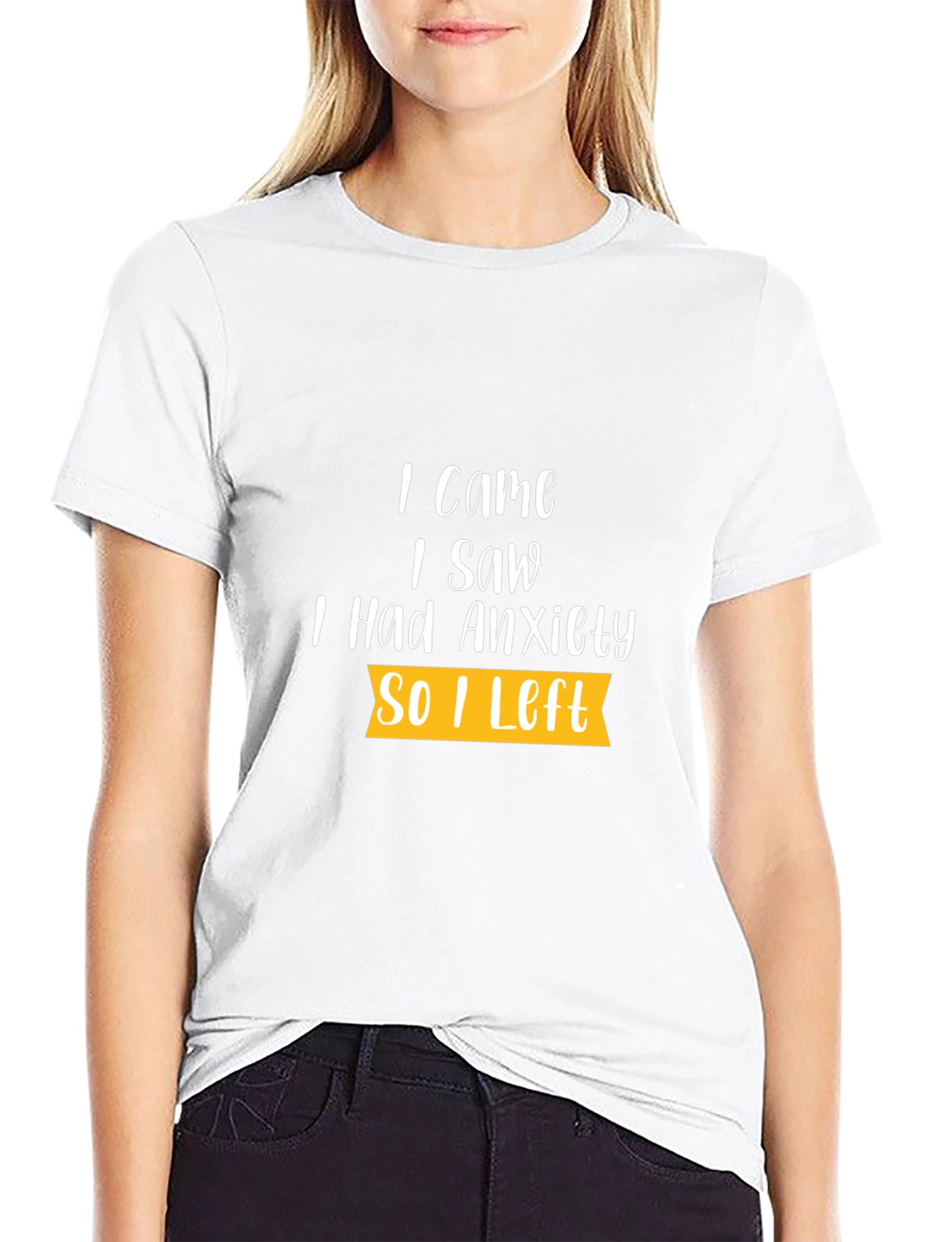 Anxiety T-Shirt - Funny Slogan Tee