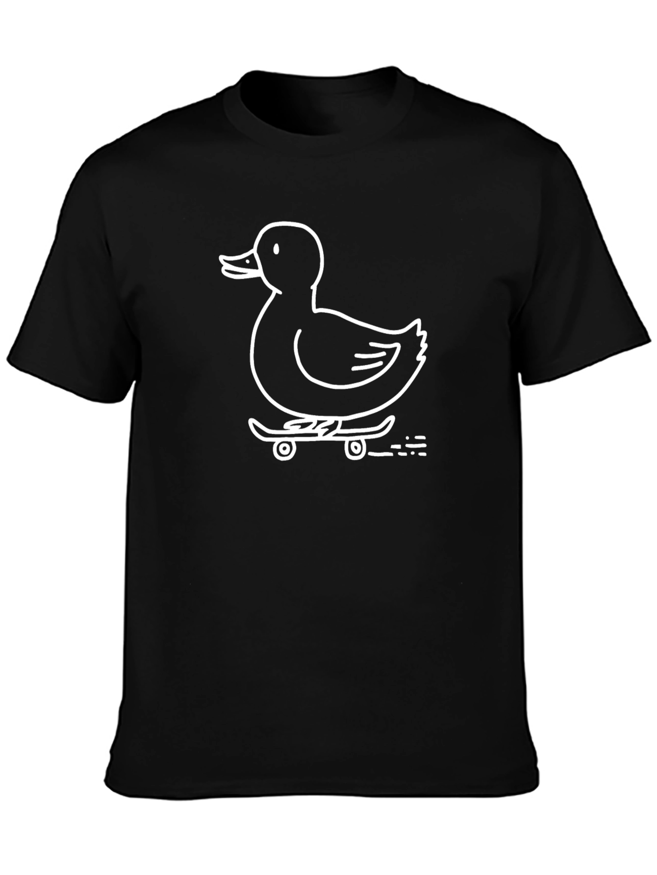 Duck Skateboard T-Shirt - Cool Graphic Tee
