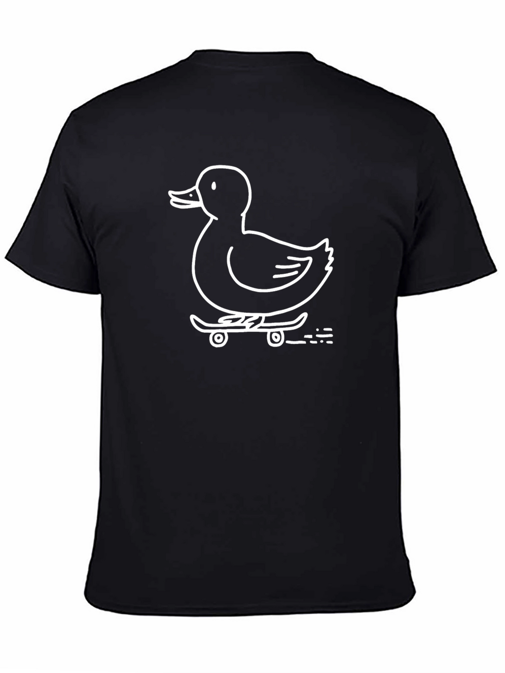 Duck Skateboard T-Shirt - Cool Graphic Tee