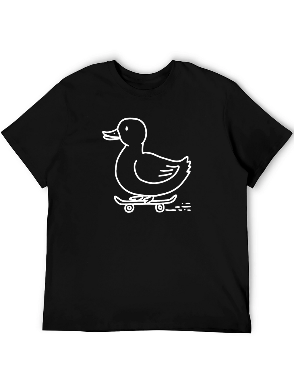 Duck Skateboard T-Shirt - Cool Graphic Tee