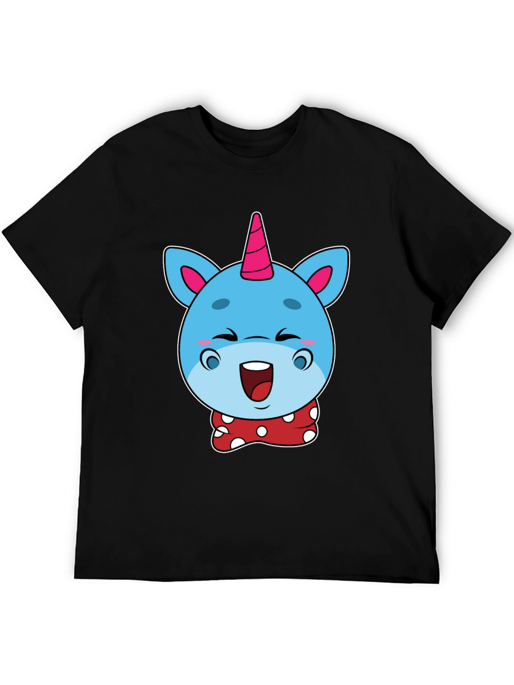 Cartoon Unicorn Graphic T-Shirt