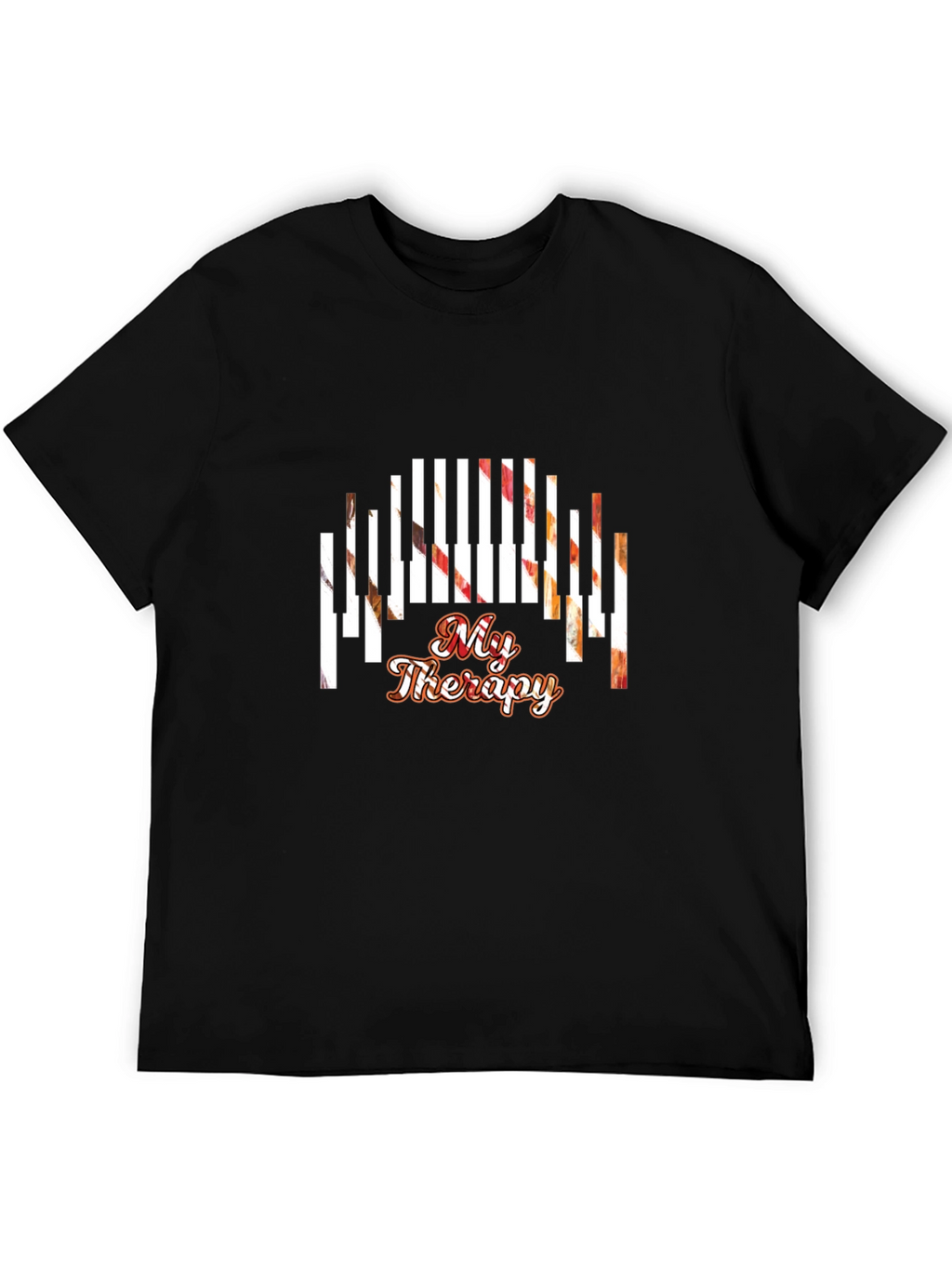Piano Therapy T-Shirt - Musical Passion Apparel
