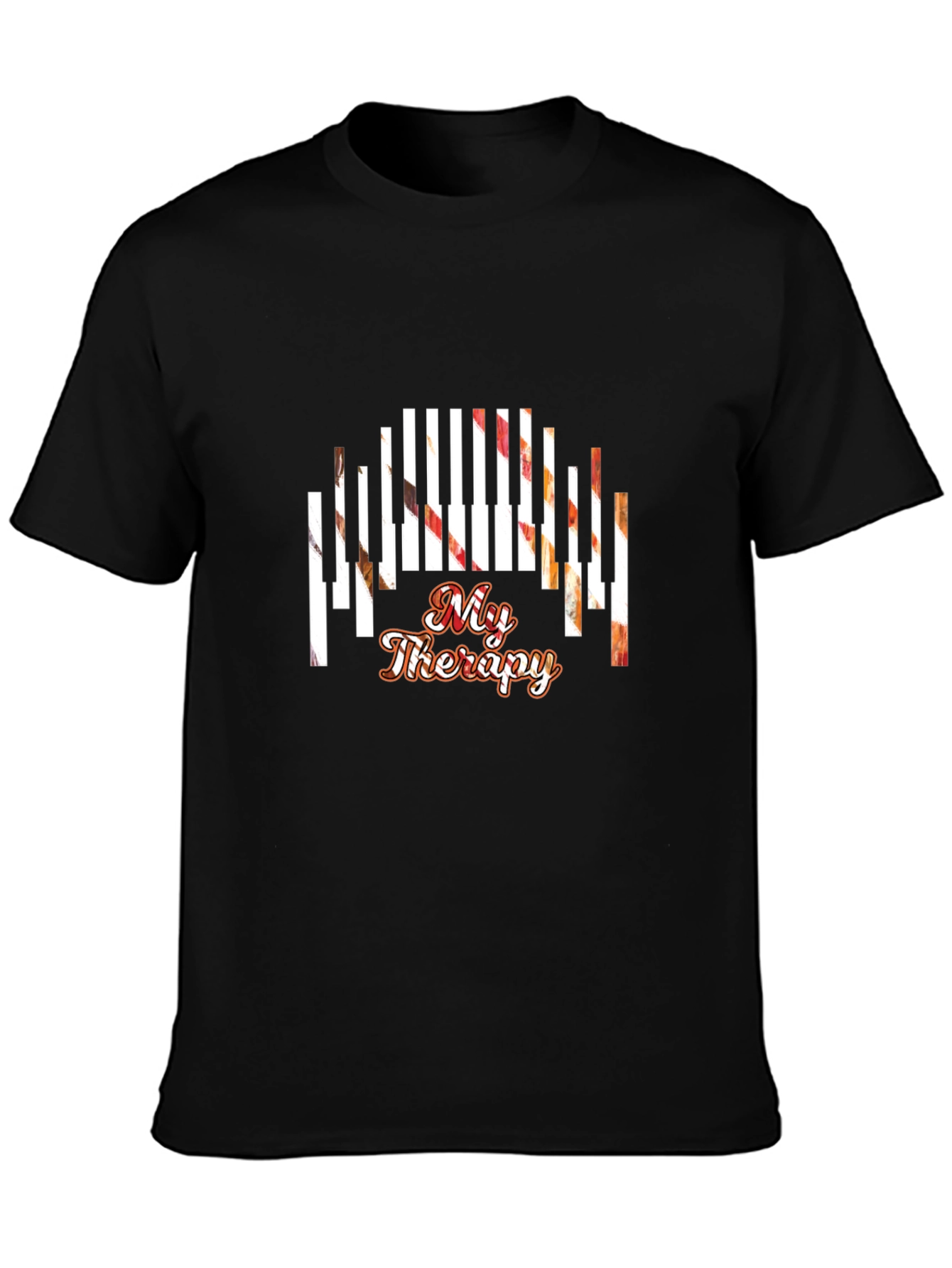 Piano Therapy T-Shirt - Musical Passion Apparel