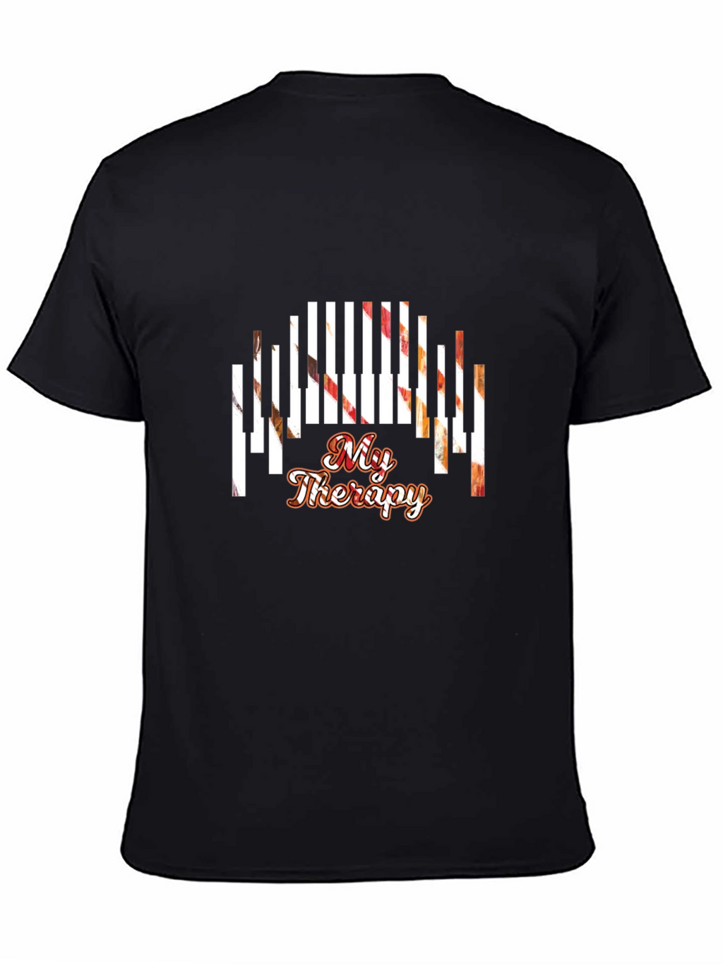 Piano Therapy T-Shirt - Musical Passion Apparel