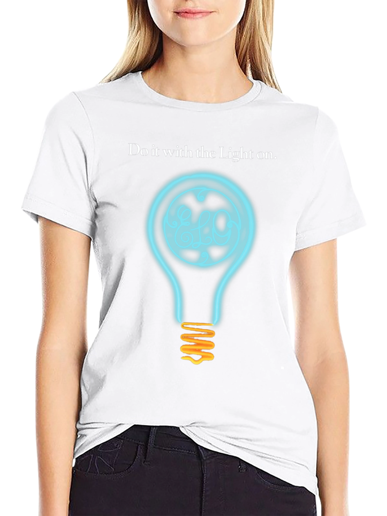 ELO Light Bulb Graphic T-Shirt