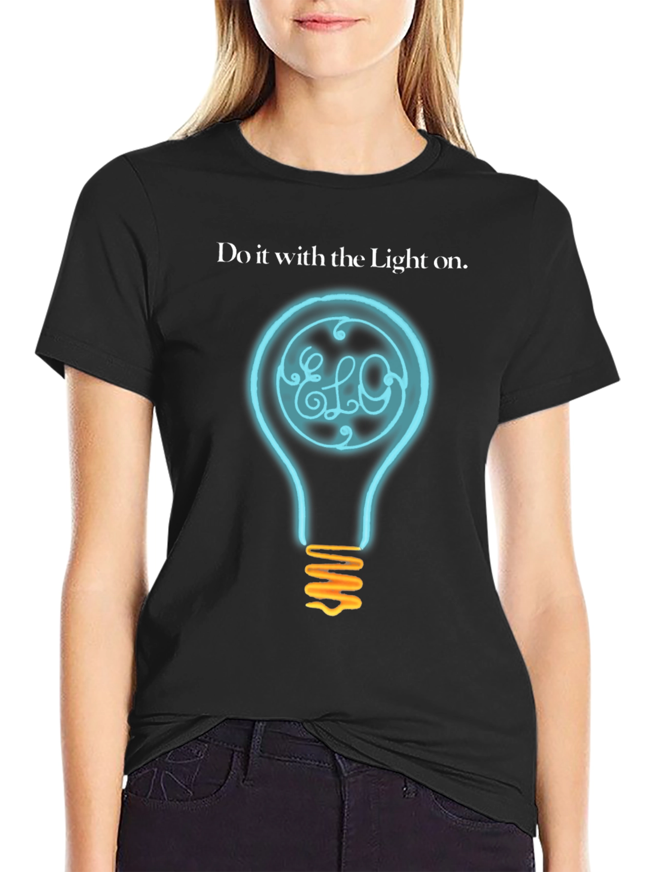 ELO Light Bulb Graphic T-Shirt