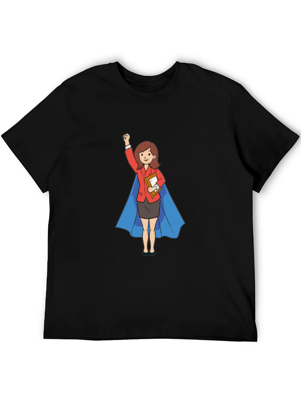 Super Teacher Hero T-Shirt - Black