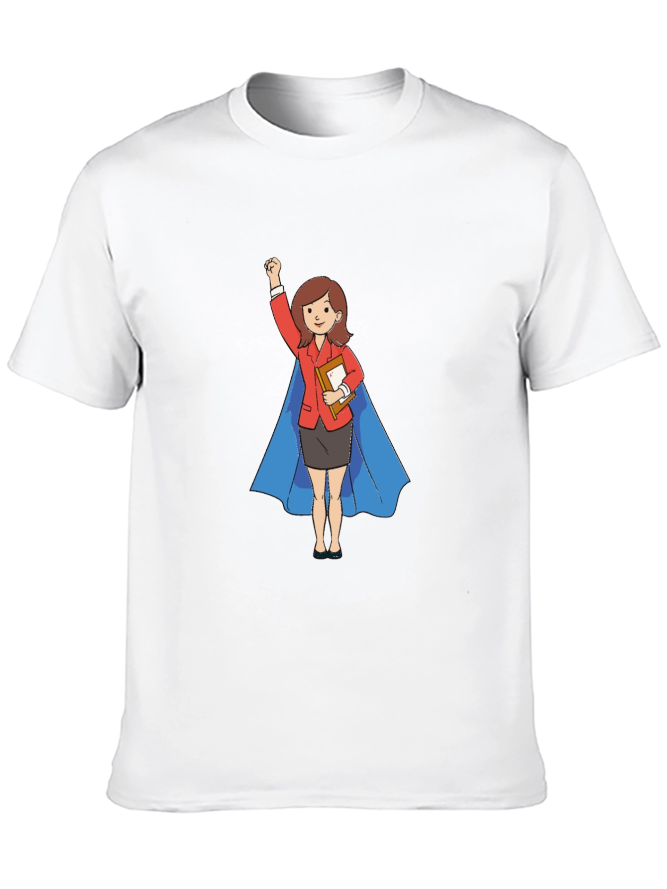Super Teacher Hero T-Shirt - Black
