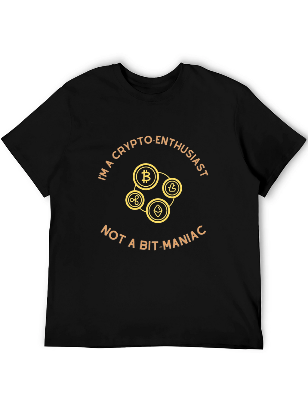 Crypto Enthusiast T-Shirt Bitcoin Ethereum Litecoin