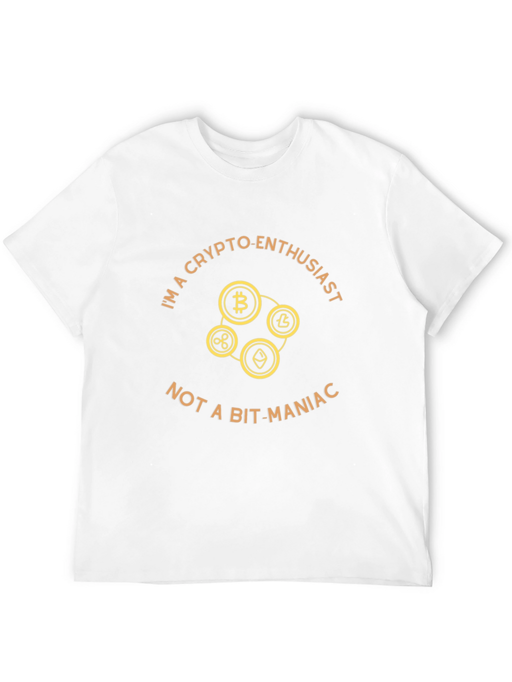 Crypto Enthusiast T-Shirt Bitcoin Ethereum Litecoin