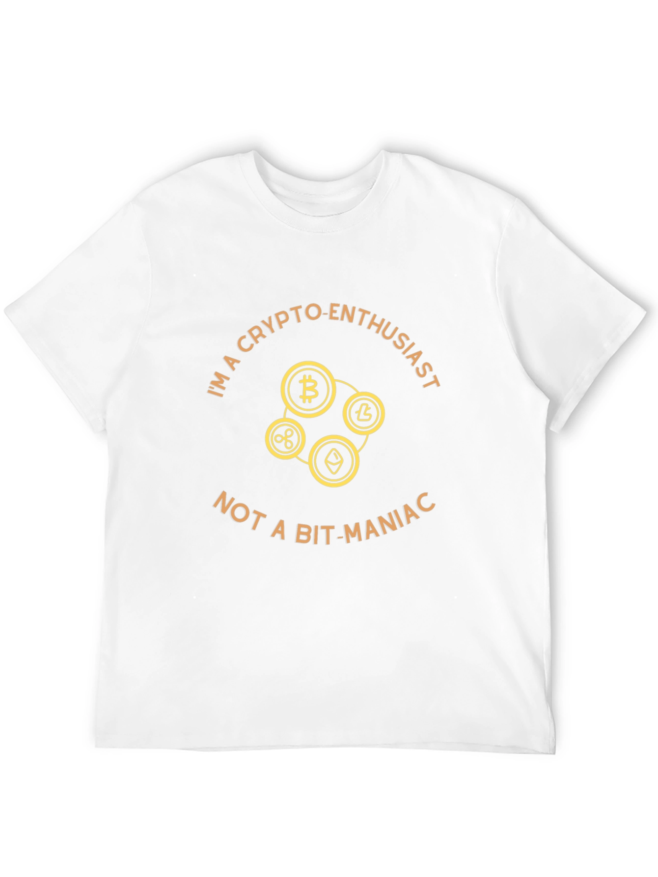 Crypto Enthusiast T-Shirt Bitcoin Ethereum Litecoin