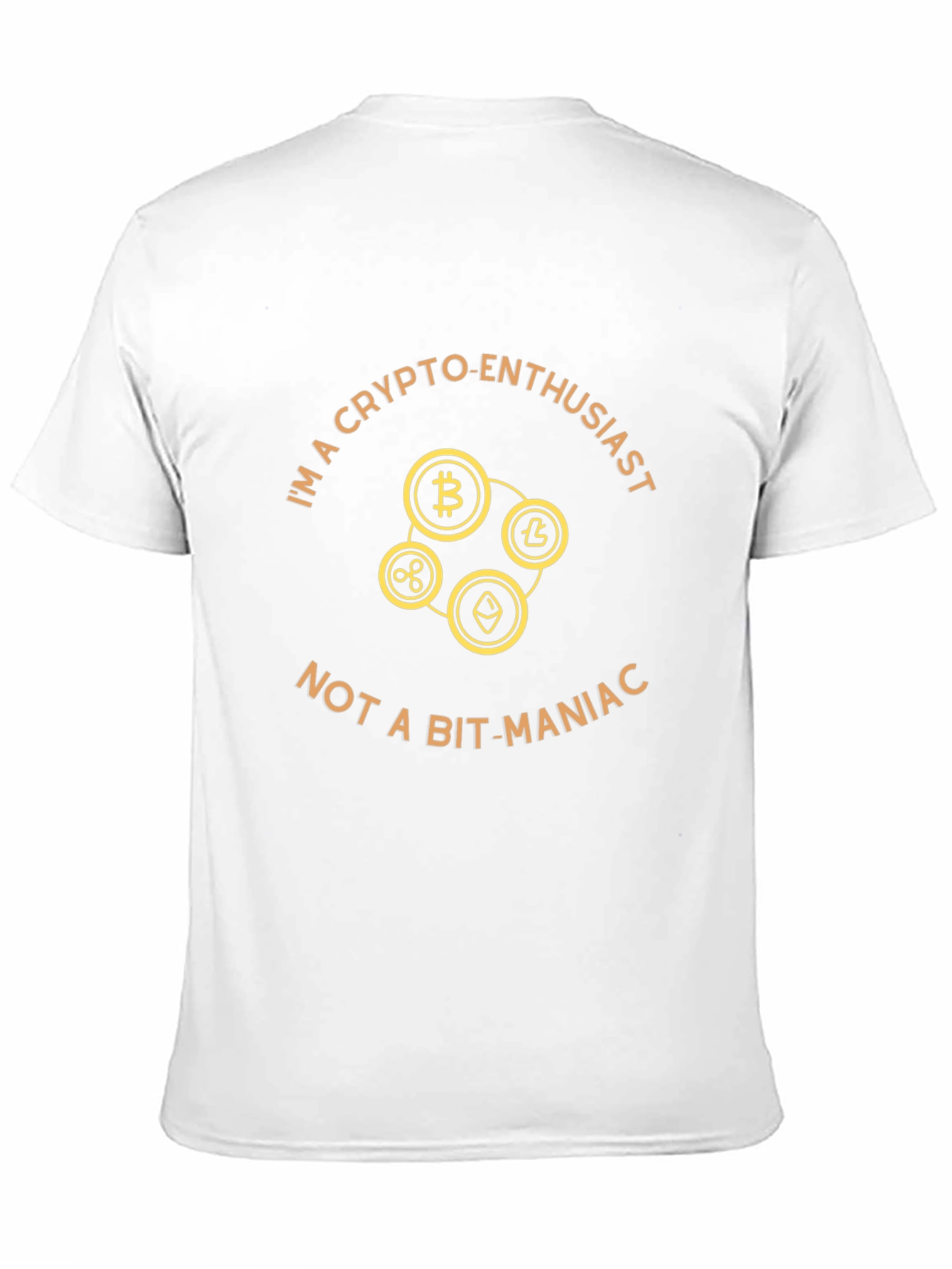 Crypto Enthusiast T-Shirt Bitcoin Ethereum Litecoin