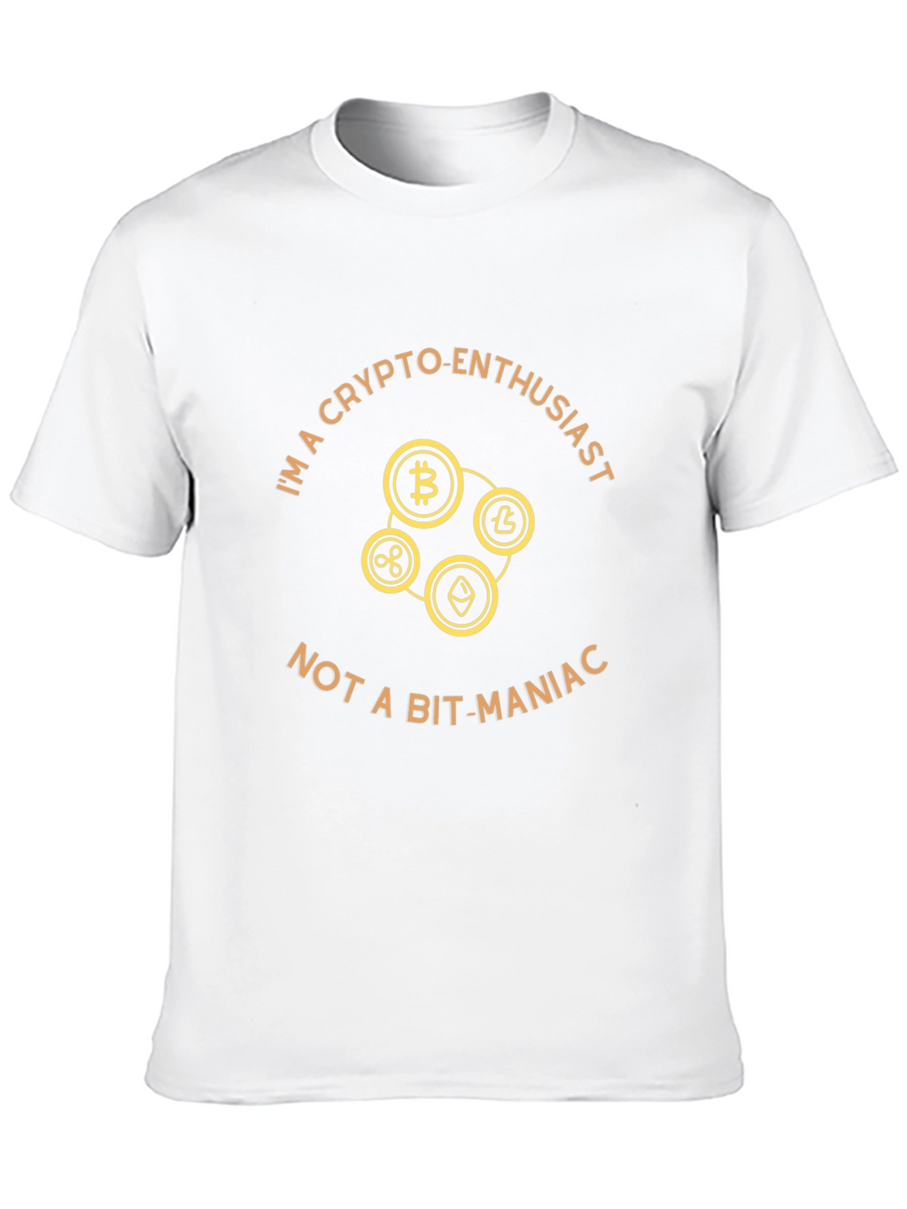 Crypto Enthusiast T-Shirt Bitcoin Ethereum Litecoin