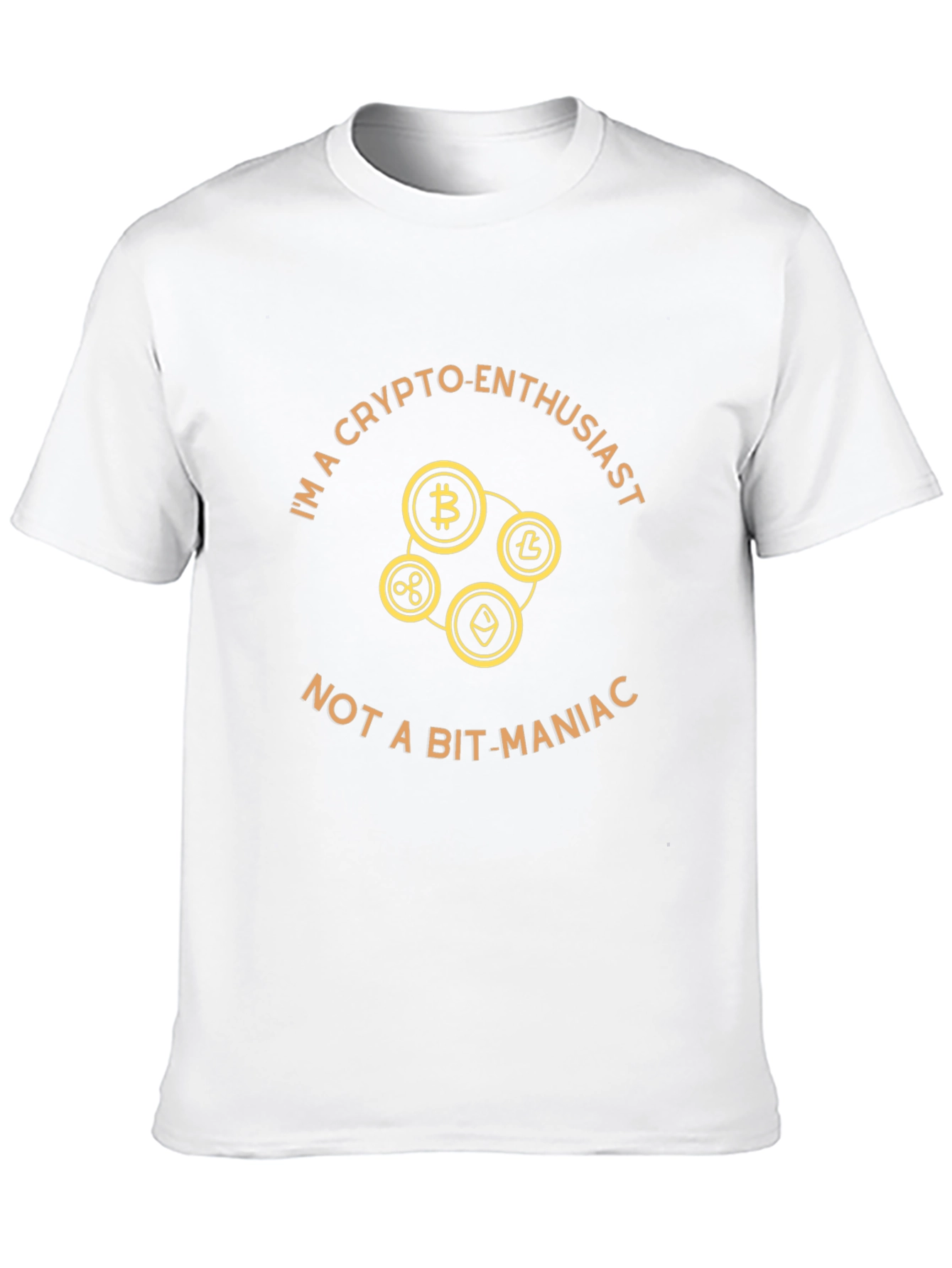 Crypto Enthusiast T-Shirt Bitcoin Ethereum Litecoin