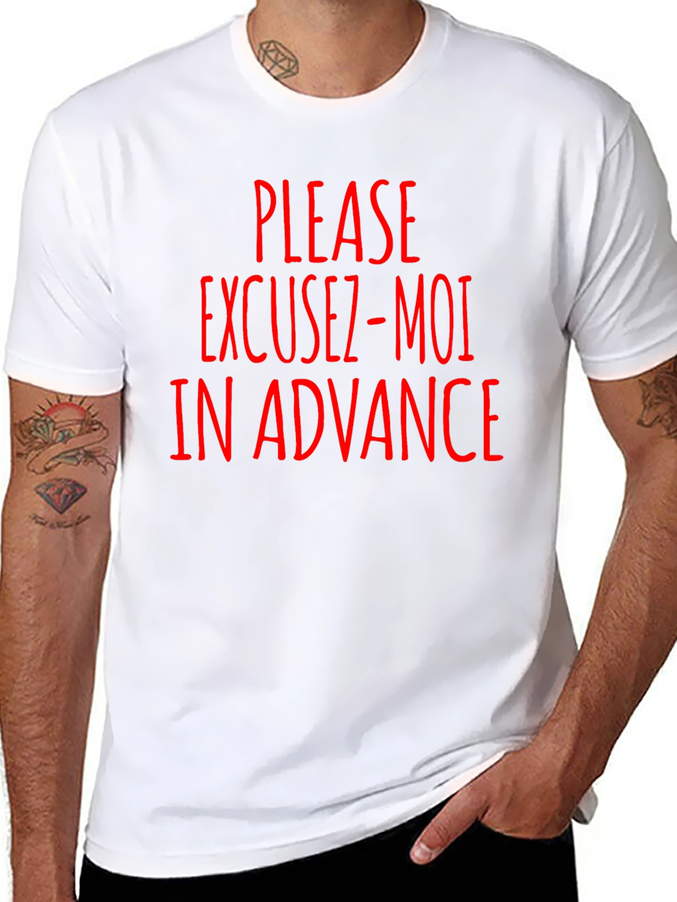 Excuse-Moi In Advance Funny T-Shirt