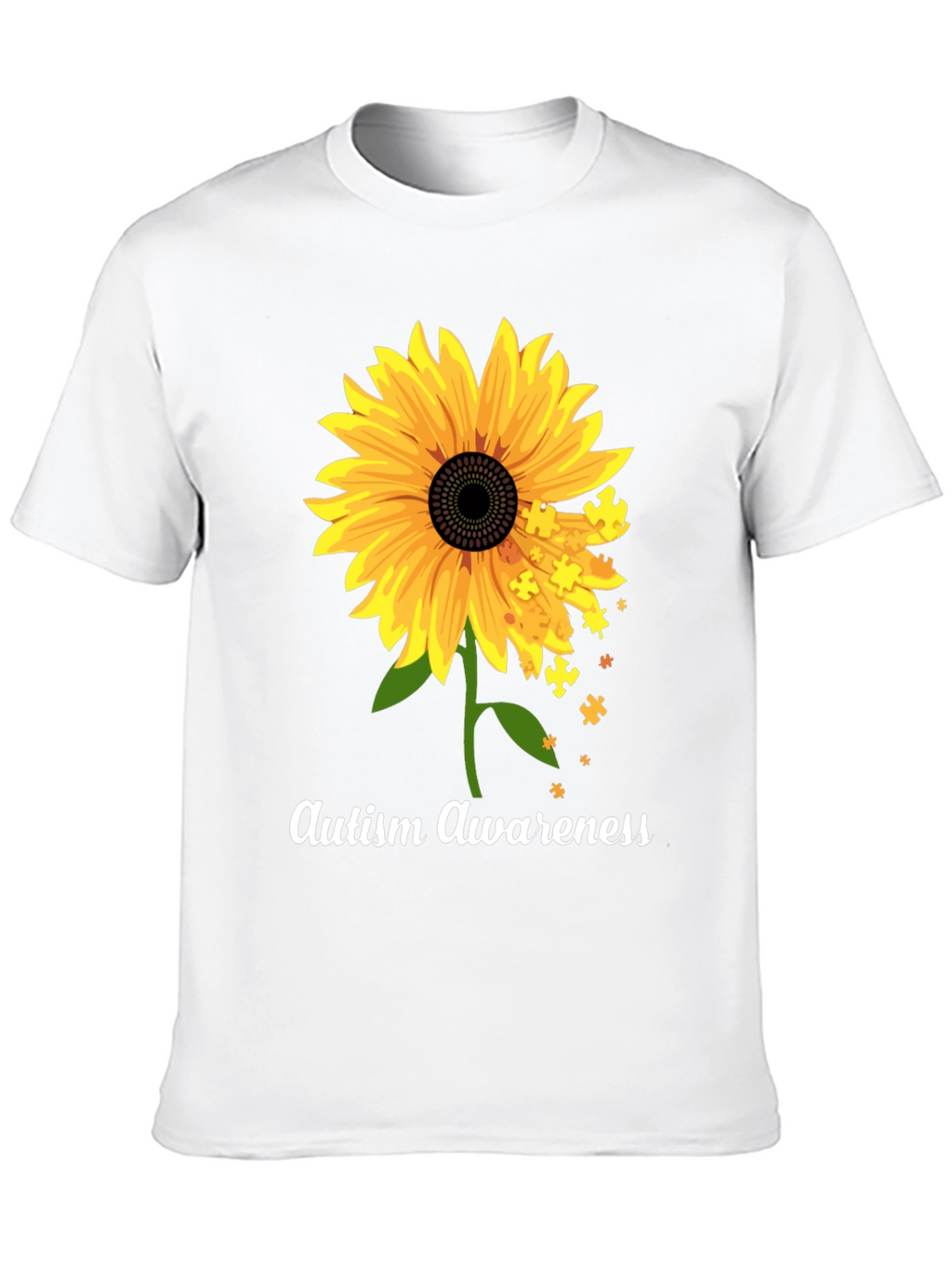 Autism Awareness Sunflower T-Shirt