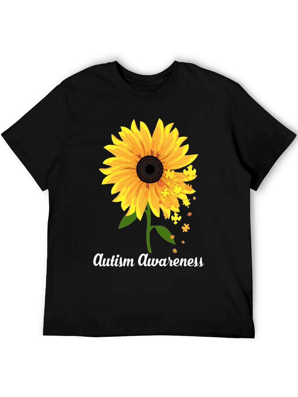 Autism Awareness Sunflower T-Shirt