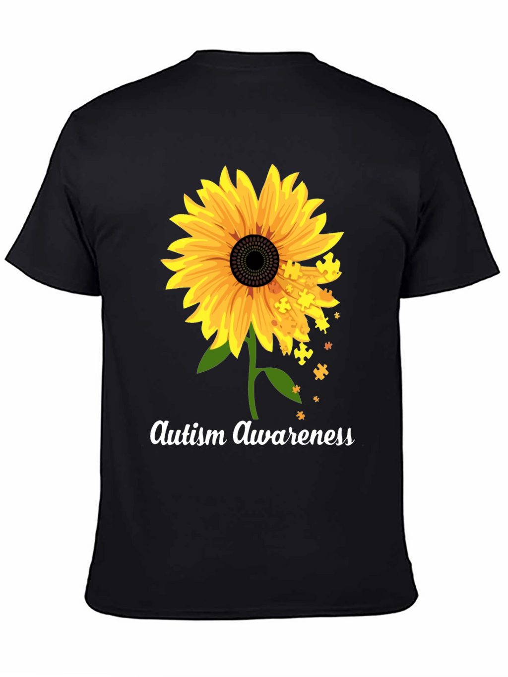 Autism Awareness Sunflower T-Shirt