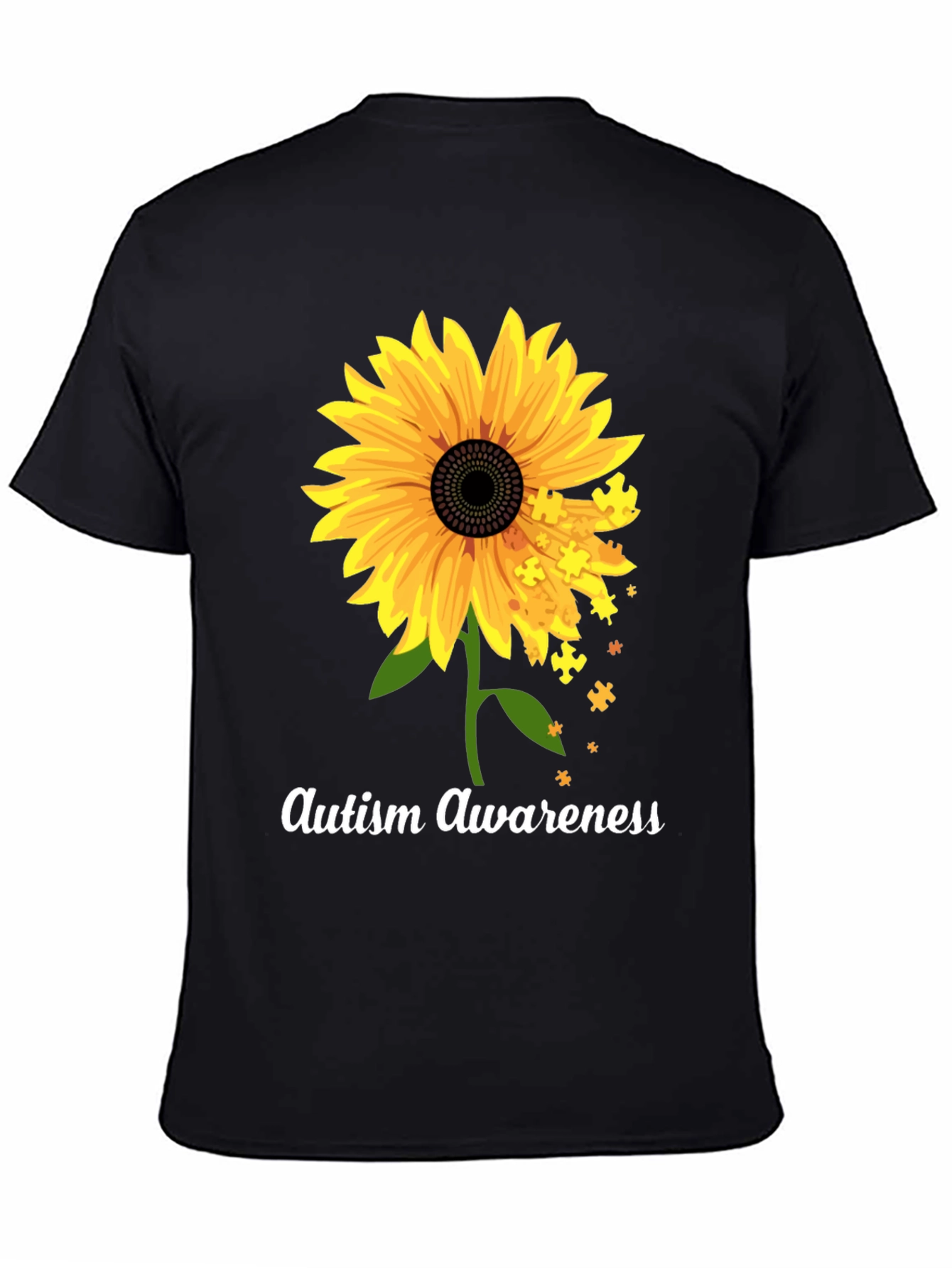 Autism Awareness Sunflower T-Shirt