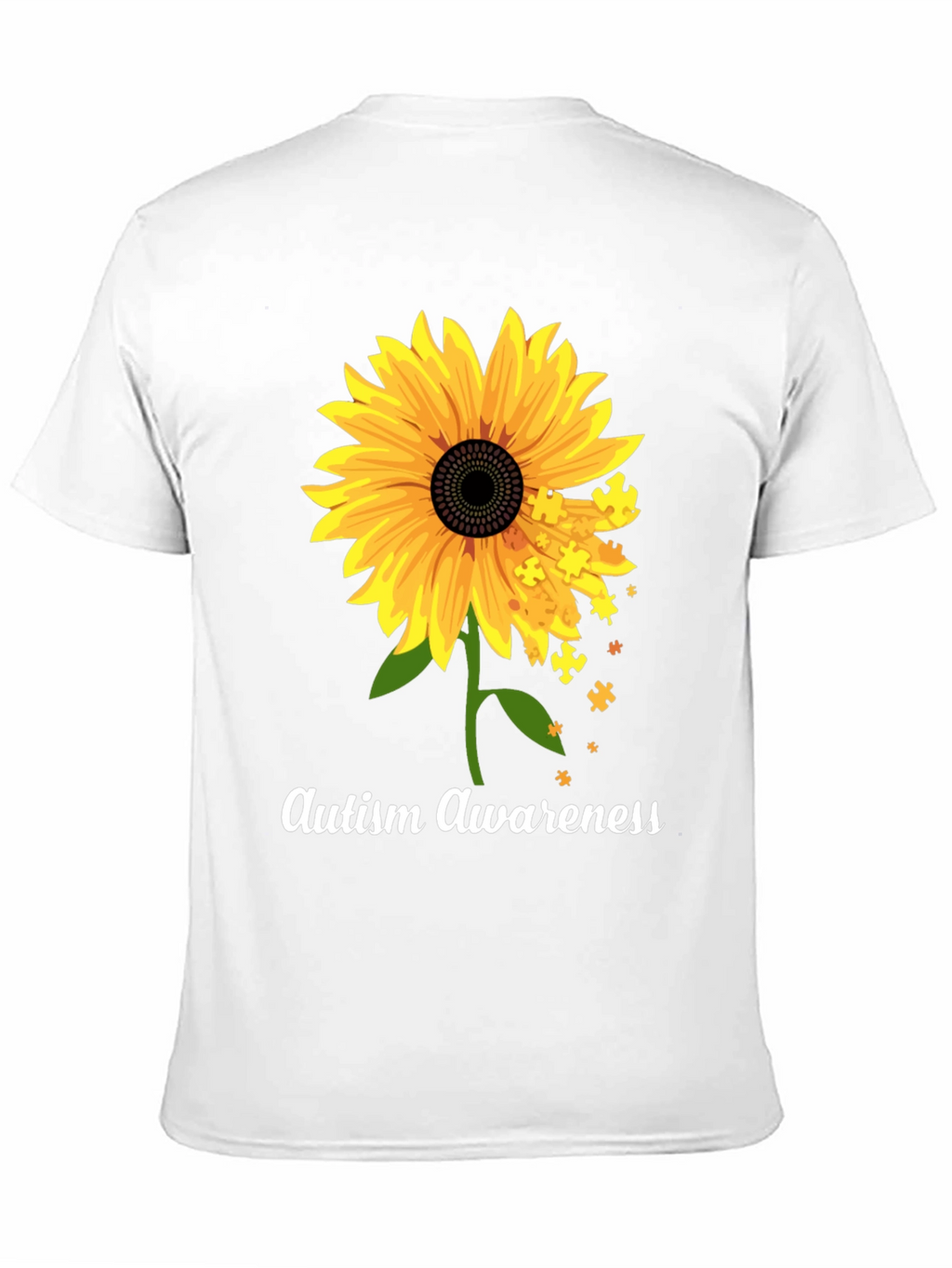 Autism Awareness Sunflower T-Shirt