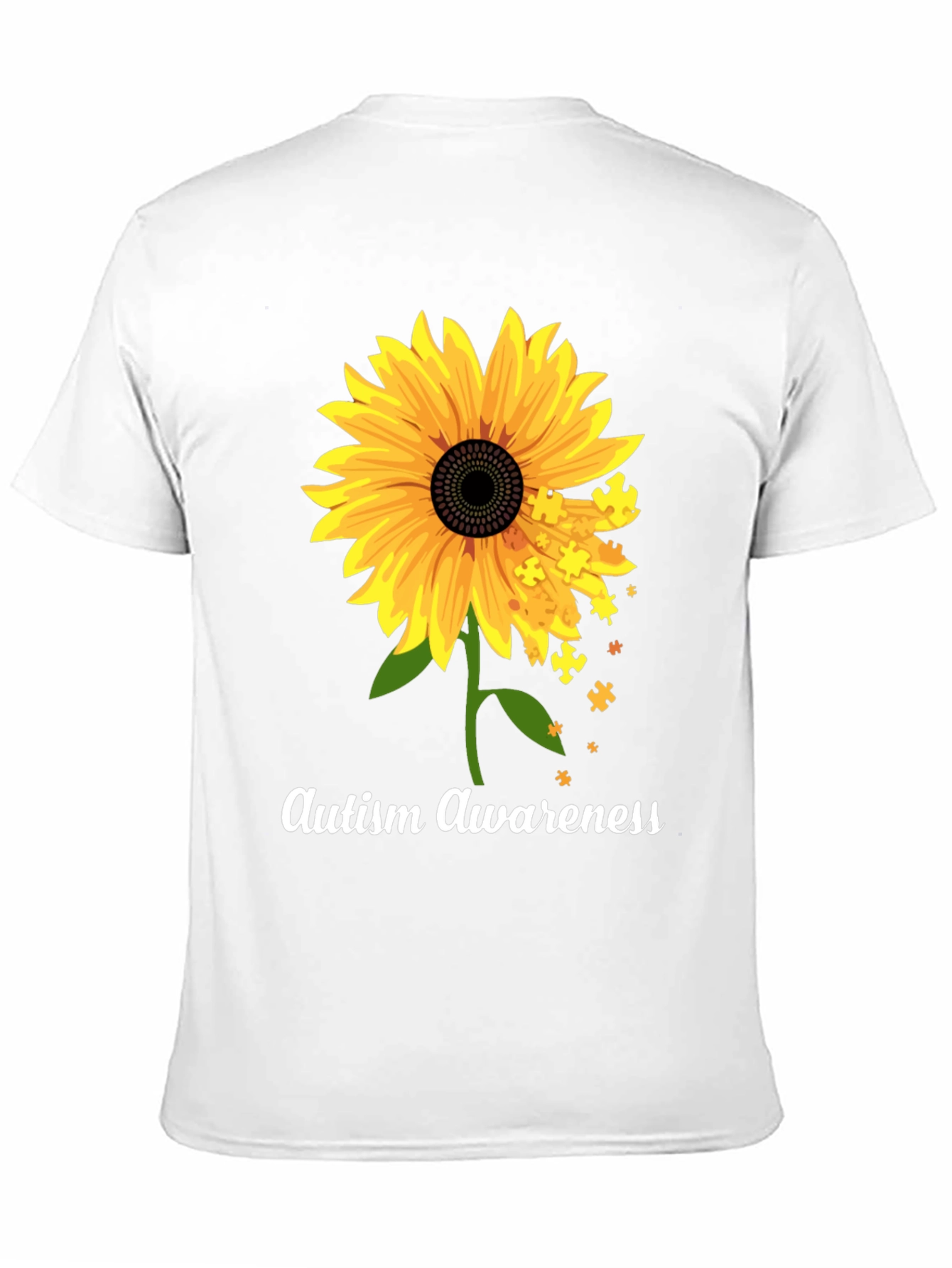 Autism Awareness Sunflower T-Shirt