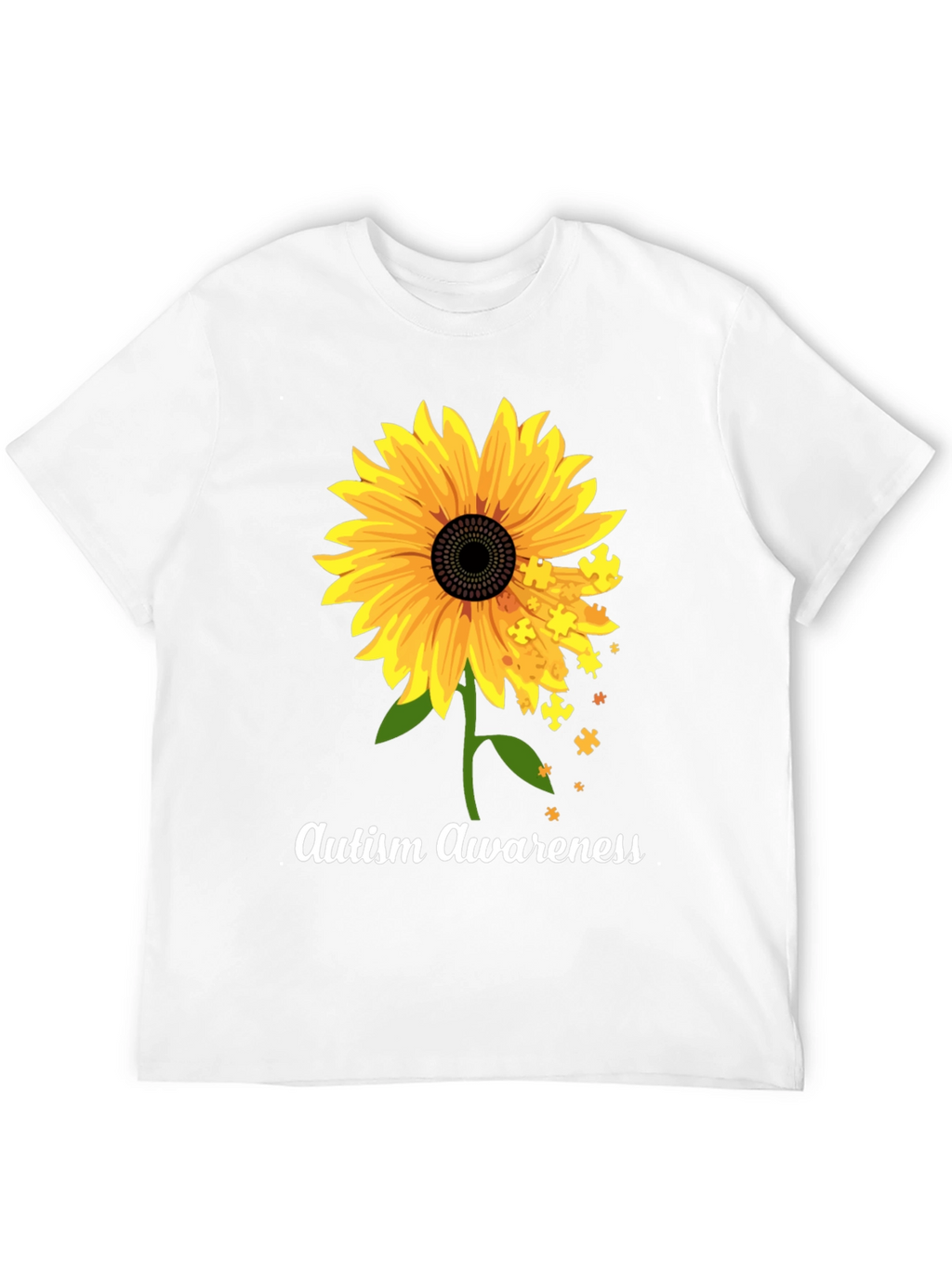 Autism Awareness Sunflower T-Shirt