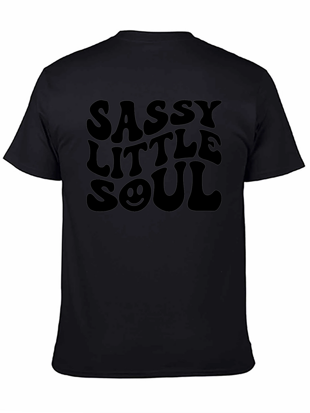 Sassy Little Soul Graphic Tee - Unisex Black T-Shirt