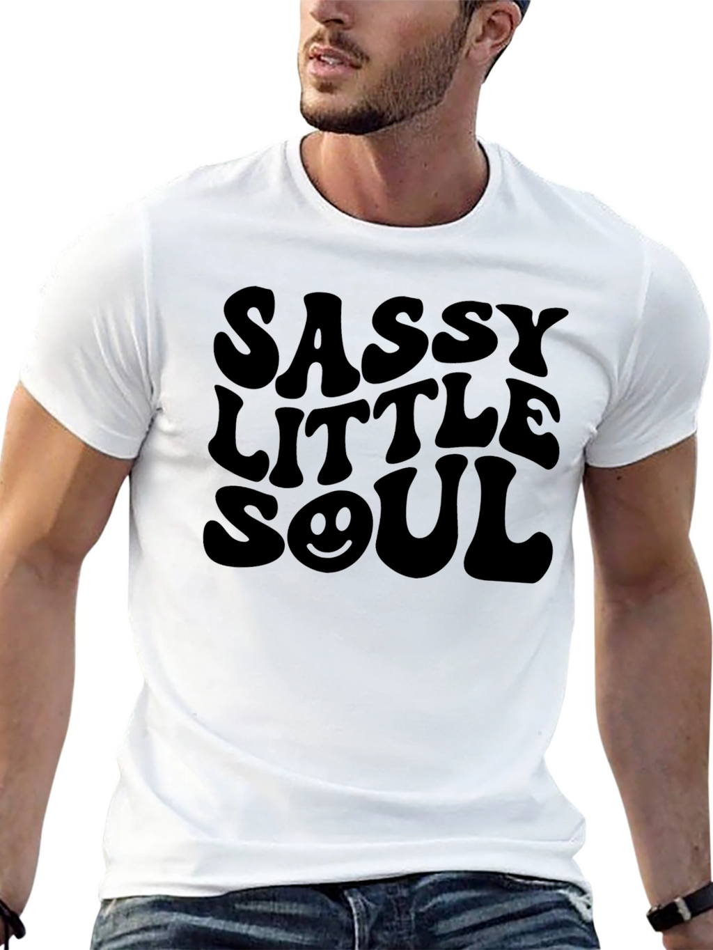 Sassy Little Soul Graphic Tee - Unisex Black T-Shirt