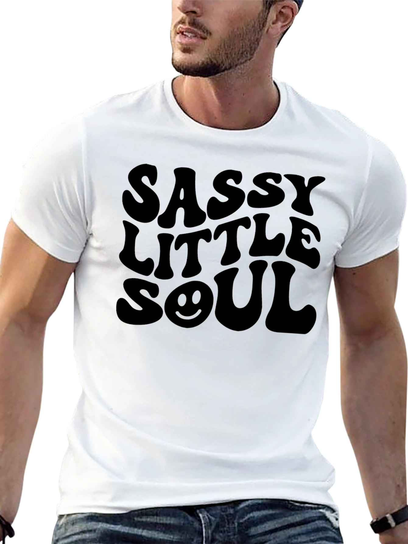 Sassy Little Soul Graphic Tee - Unisex Black T-Shirt