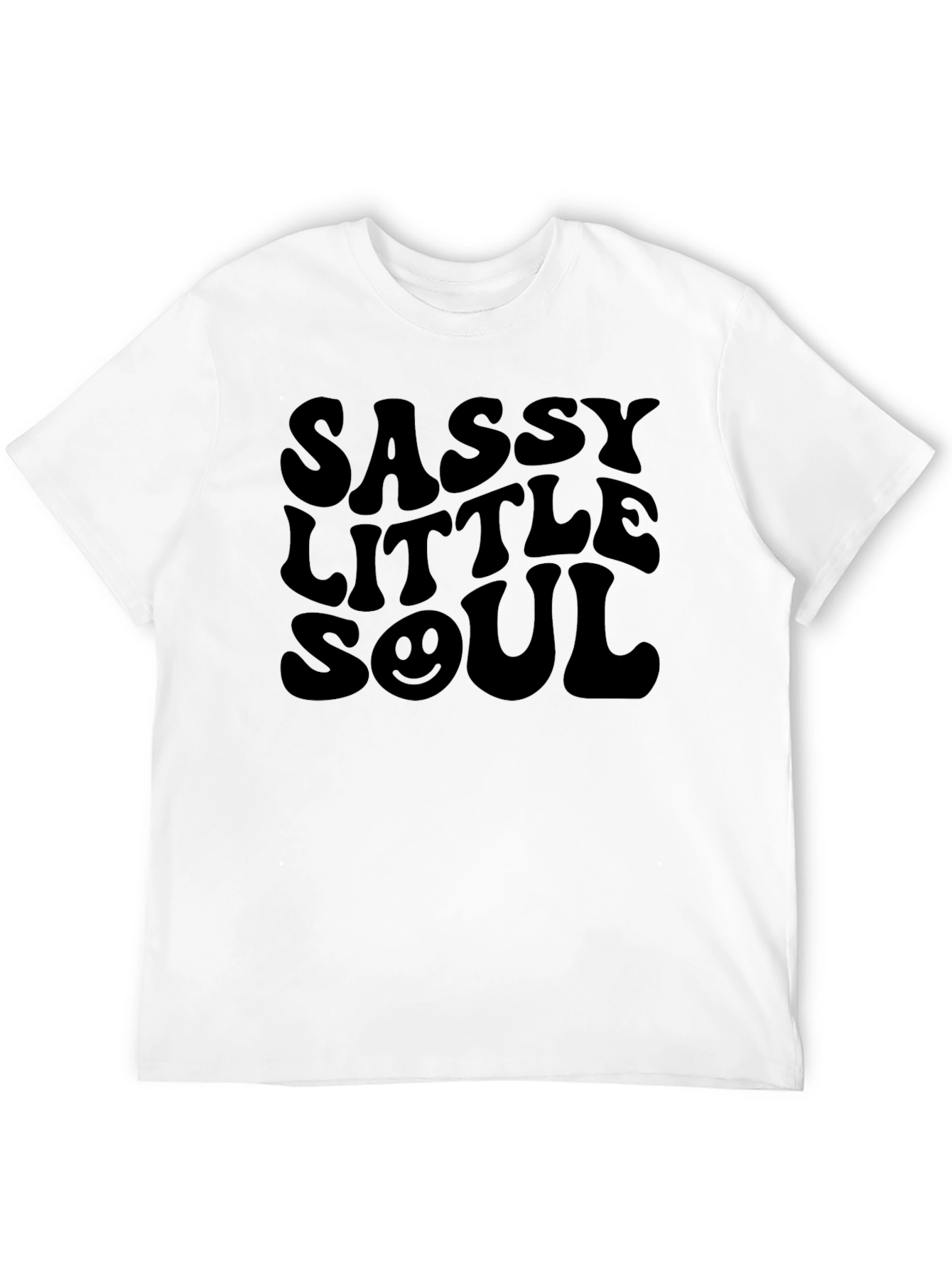 Sassy Little Soul Graphic Tee - Unisex Black T-Shirt