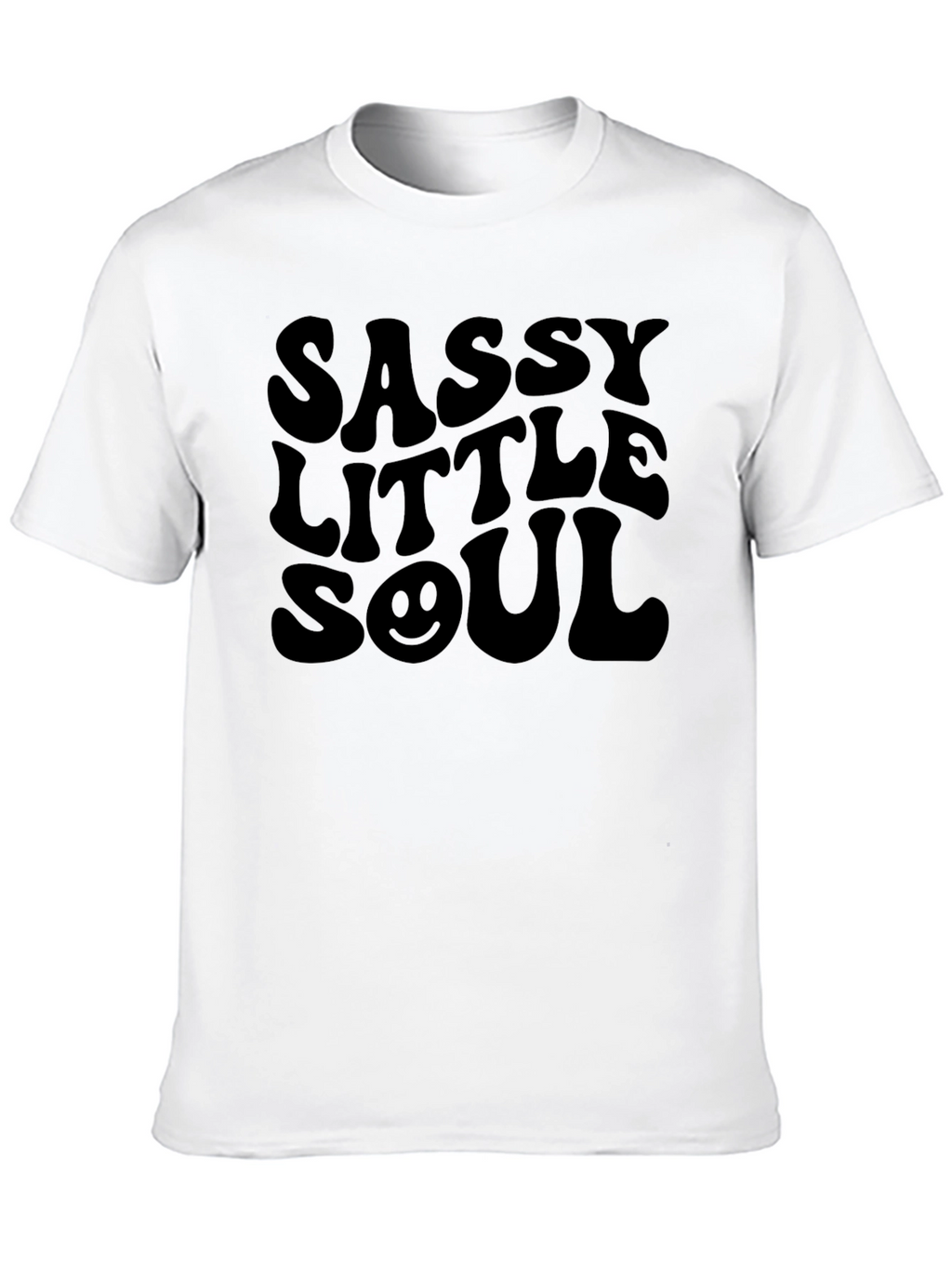 Sassy Little Soul Graphic Tee - Unisex Black T-Shirt